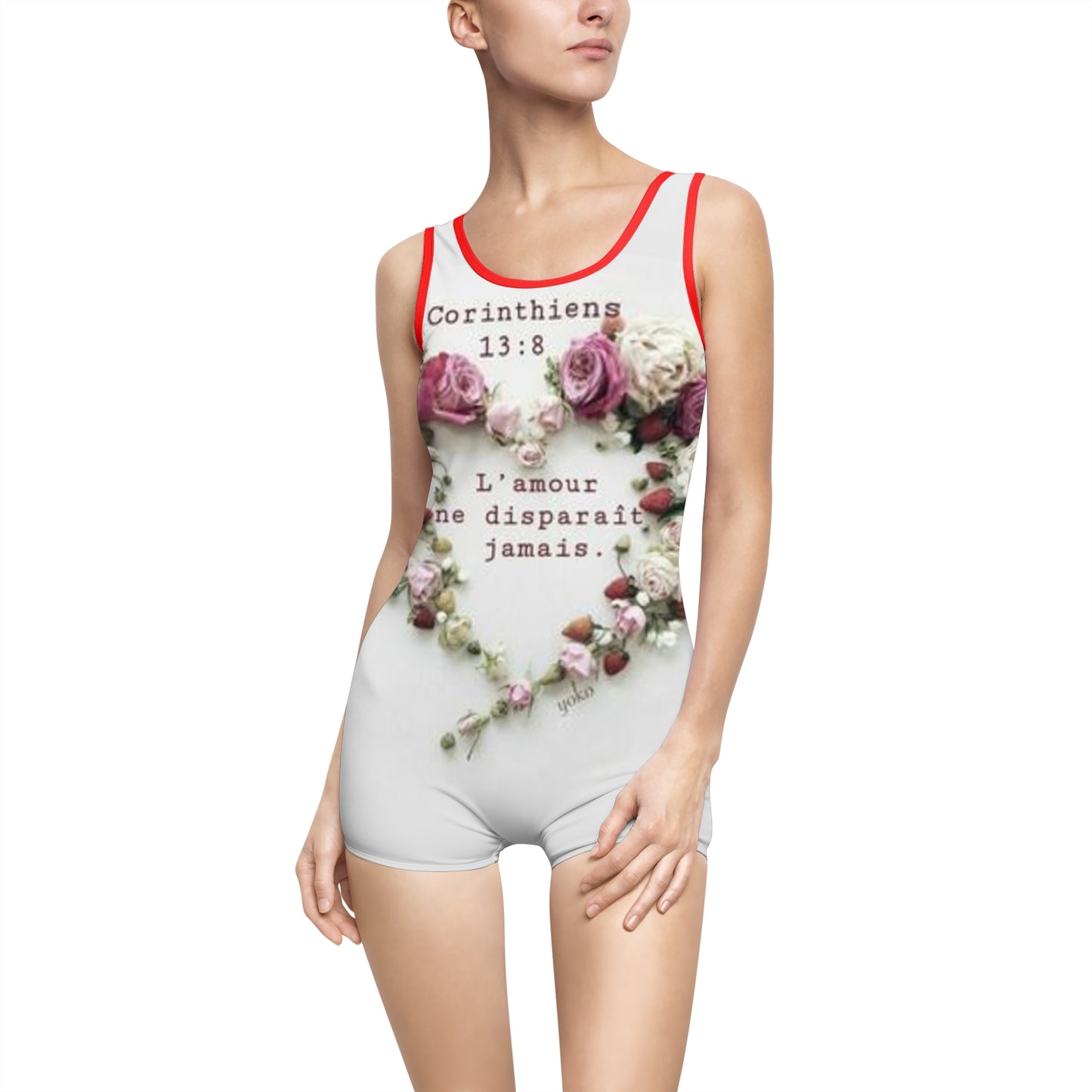 Women's Vintage Swimsuit (AOP) S93