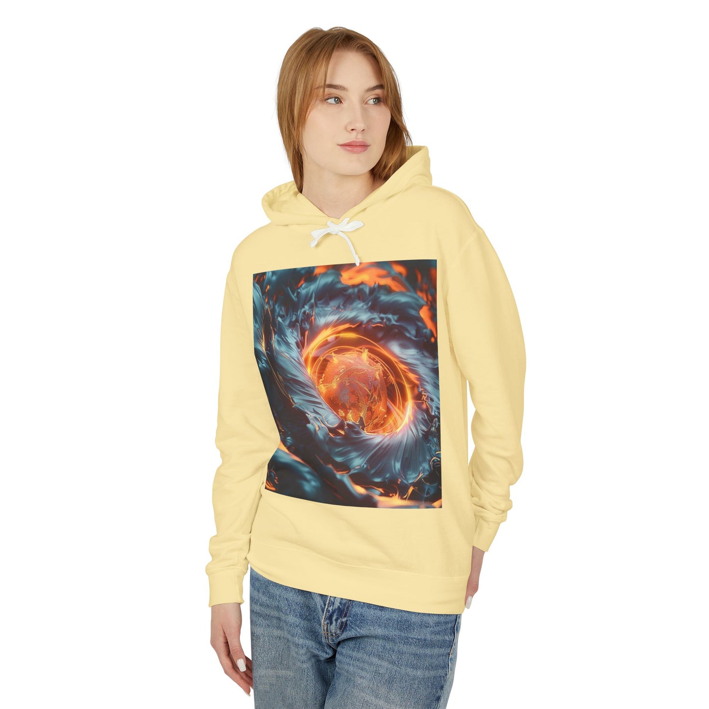 Unisex Lightweight Hooded Sweatshirt S93