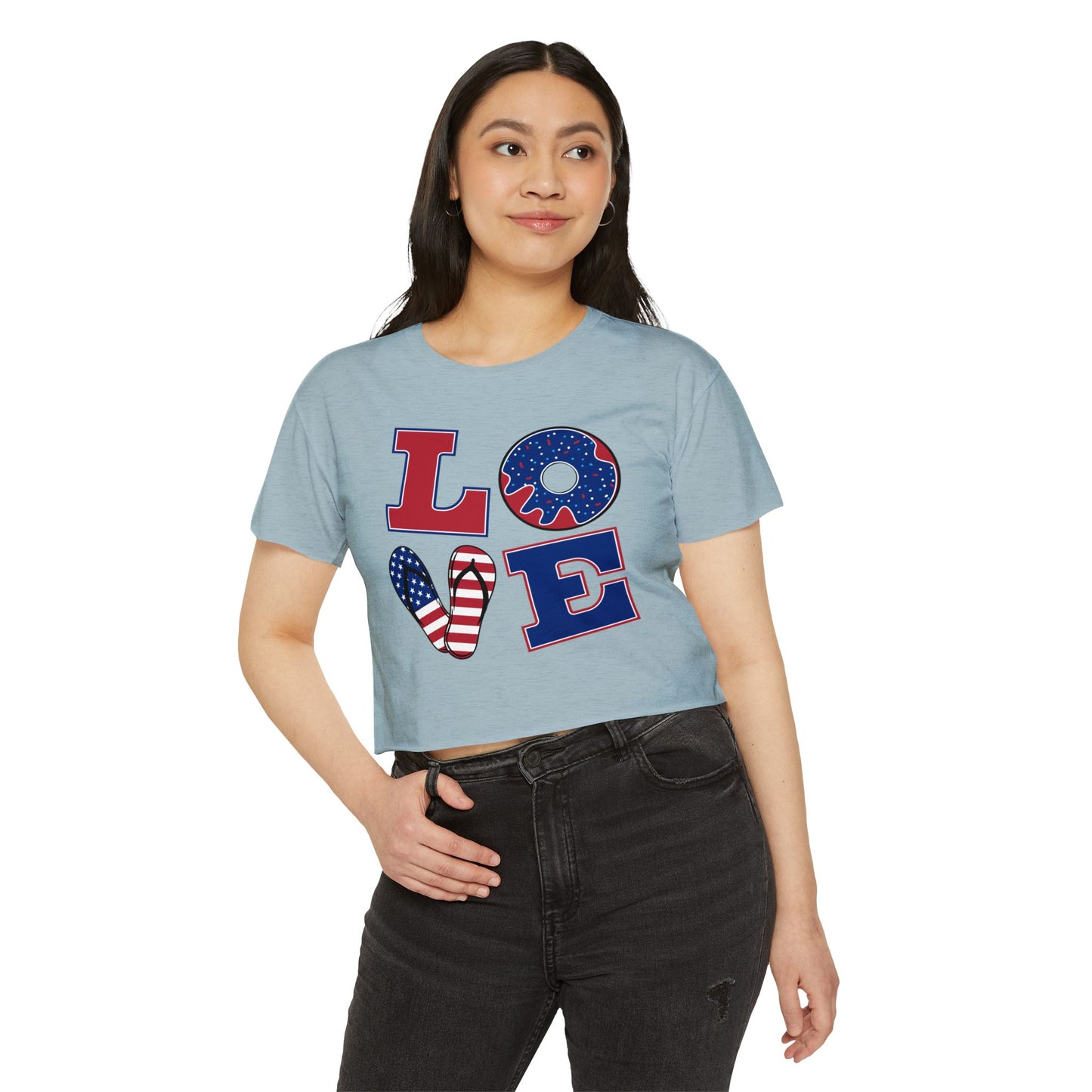 Women's Festival Crop Top S93
