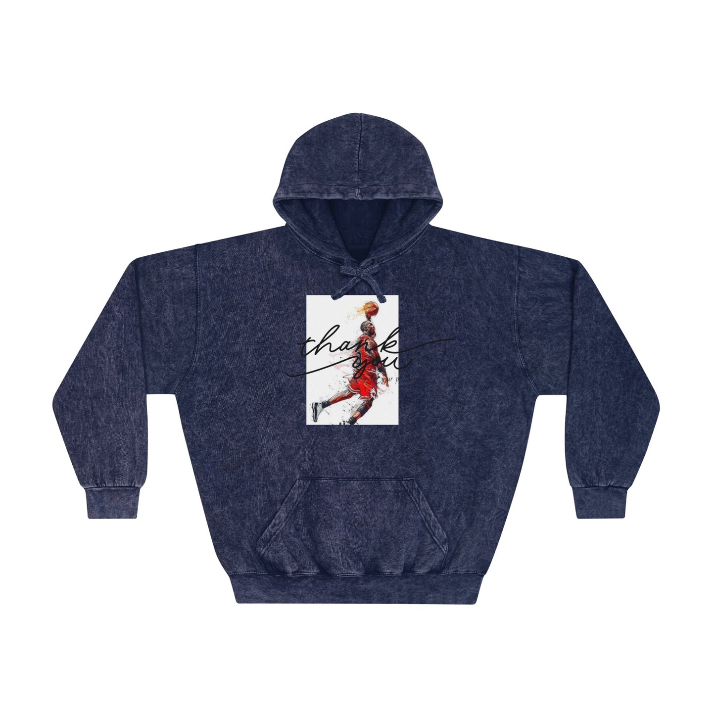 Unisex Mineral Wash Hoodie S93