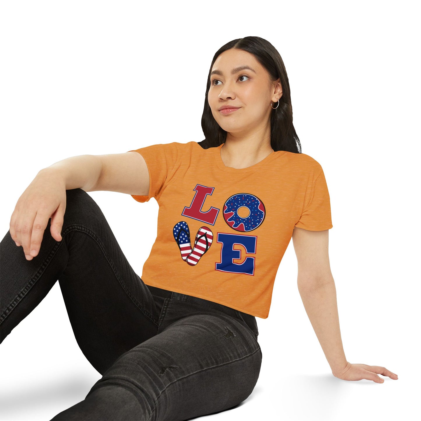 Women's Festival Crop Top S93