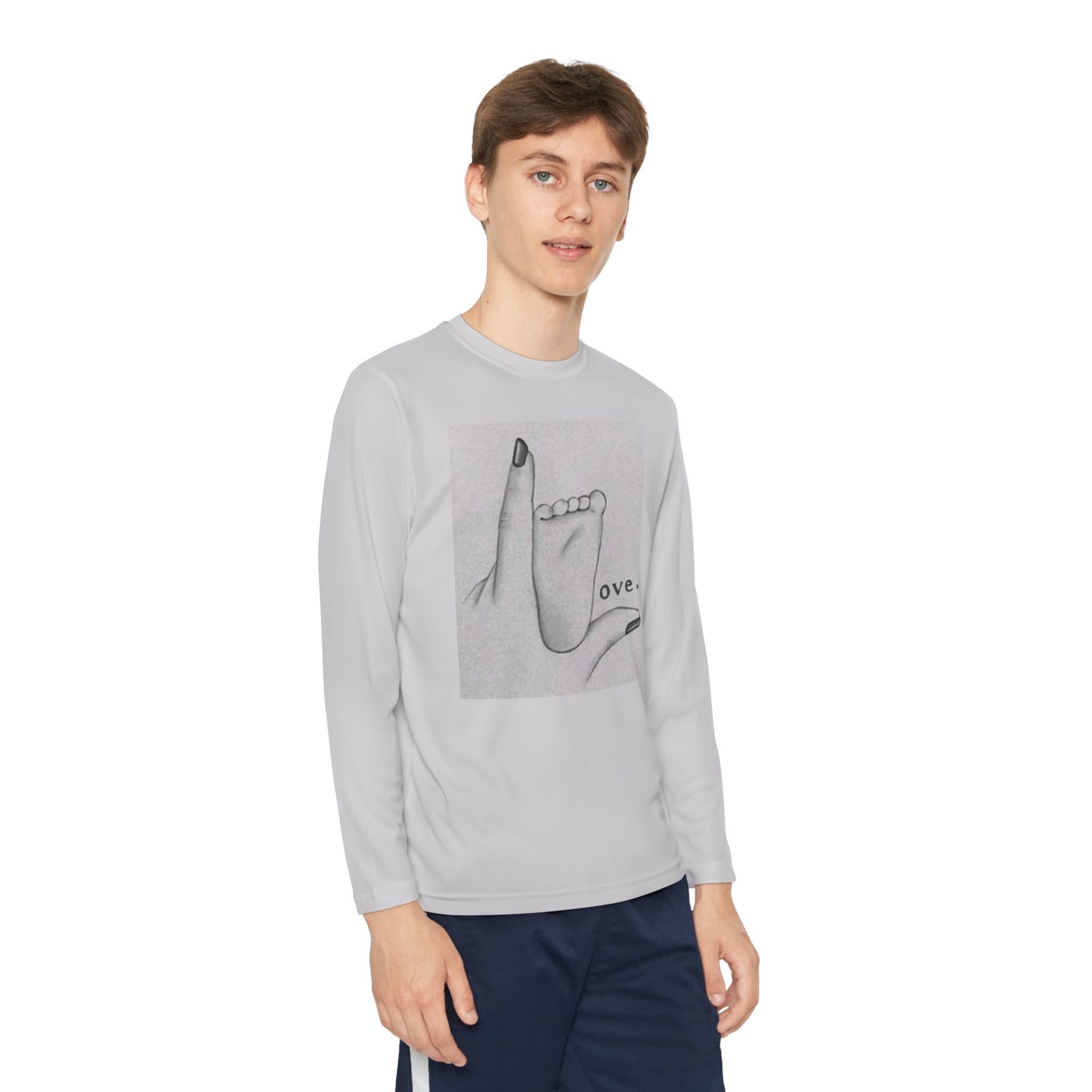 Youth Long Sleeve Competitor Tee S93