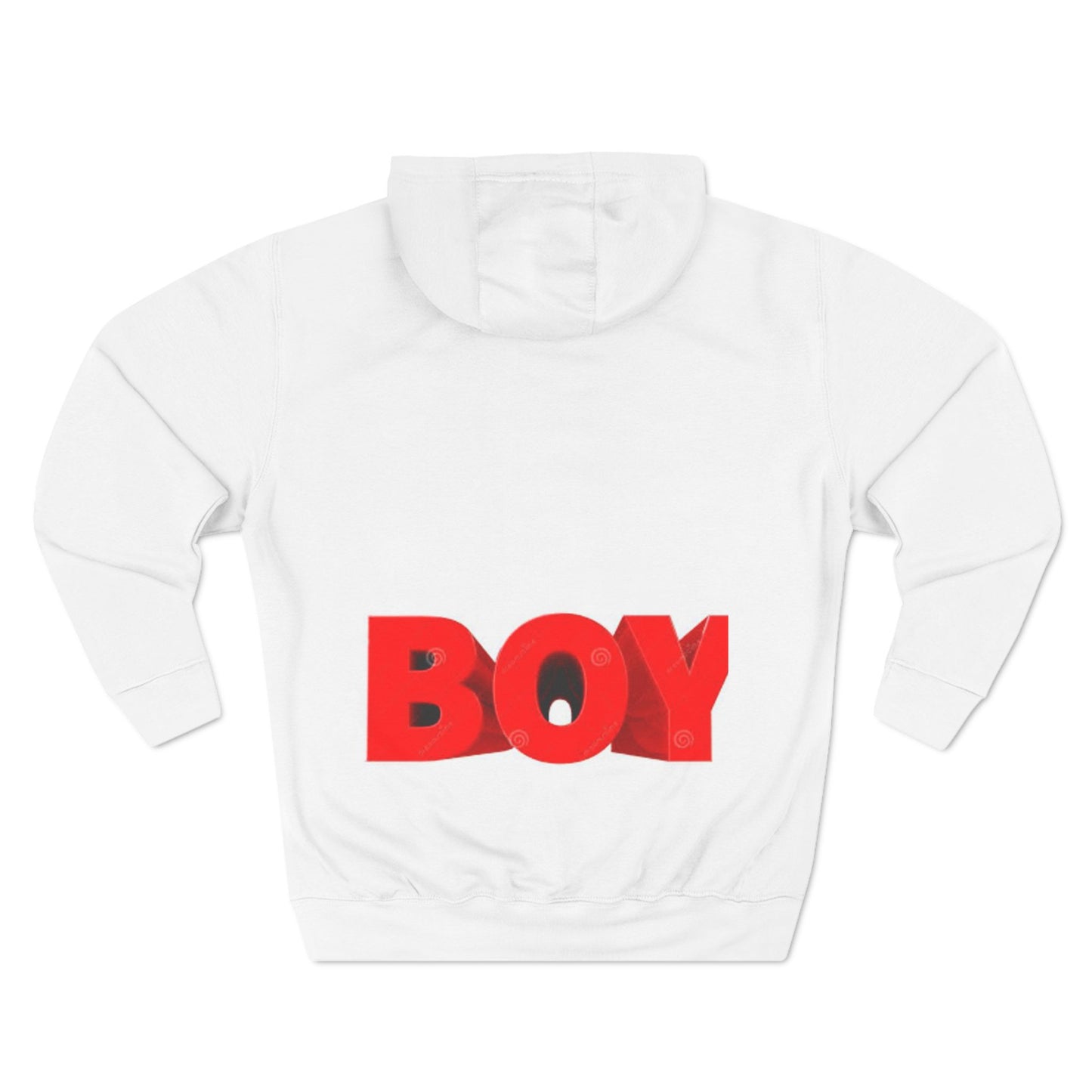 Three-Panel Fleece Hoodie S93