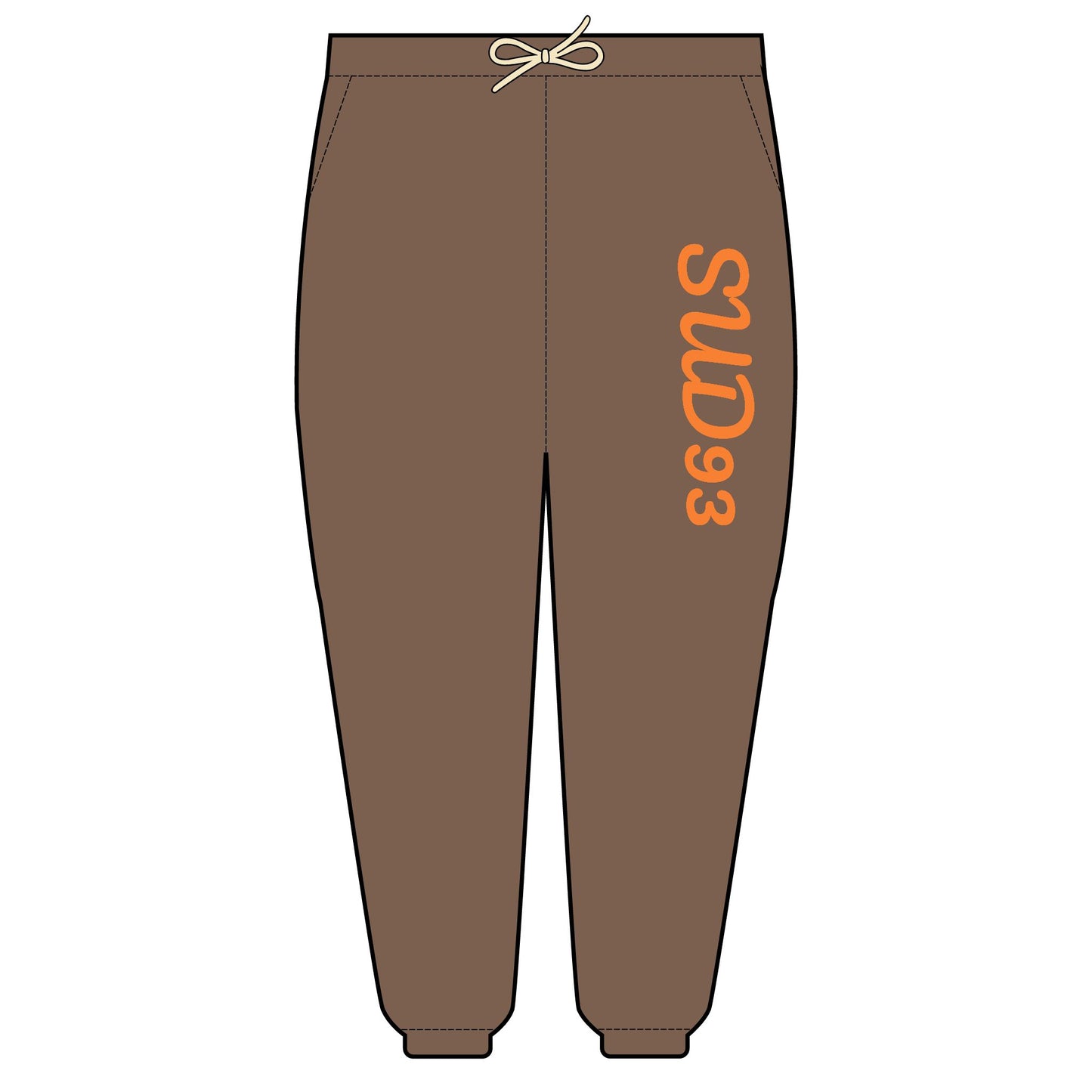 Unisex Garment-Dyed Lightweight Fleece Sweatpants S93