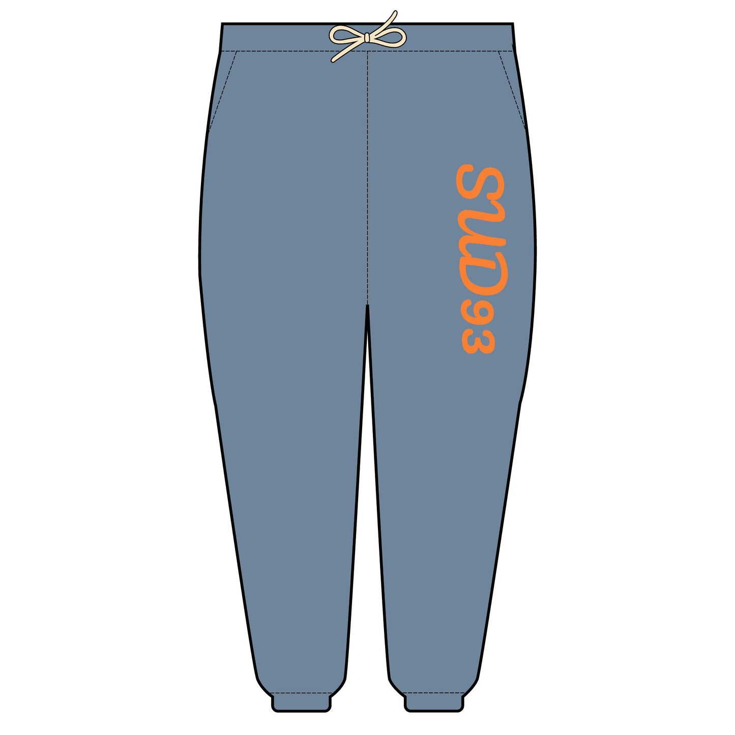 Unisex Garment-Dyed Lightweight Fleece Sweatpants S93