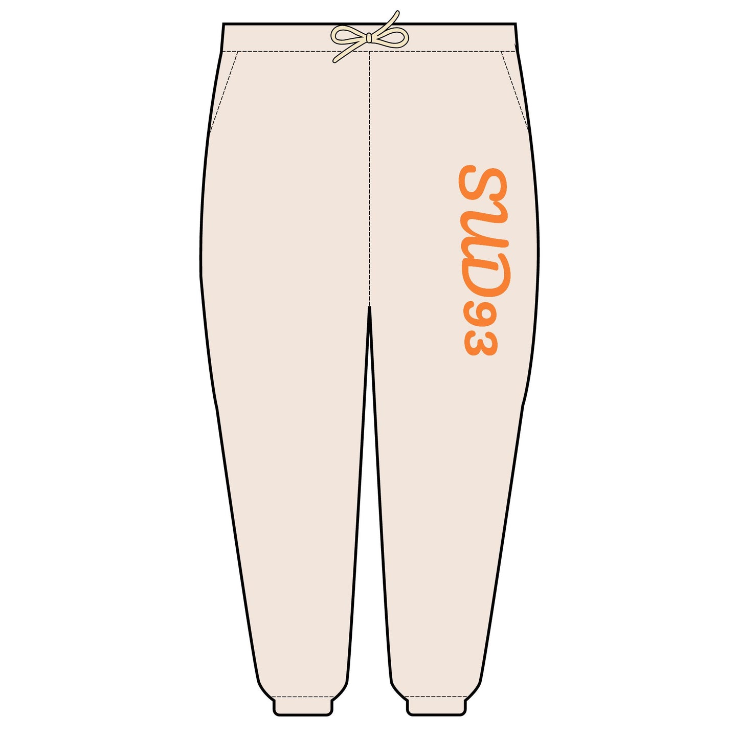 Unisex Garment-Dyed Lightweight Fleece Sweatpants S93