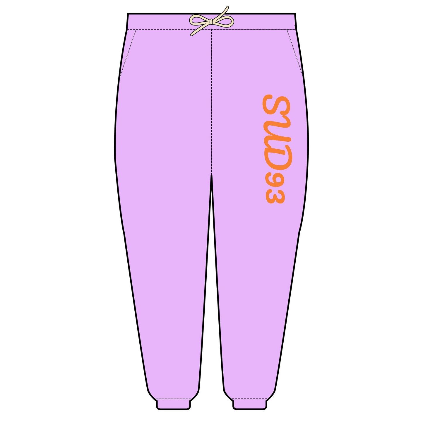 Unisex Garment-Dyed Lightweight Fleece Sweatpants S93
