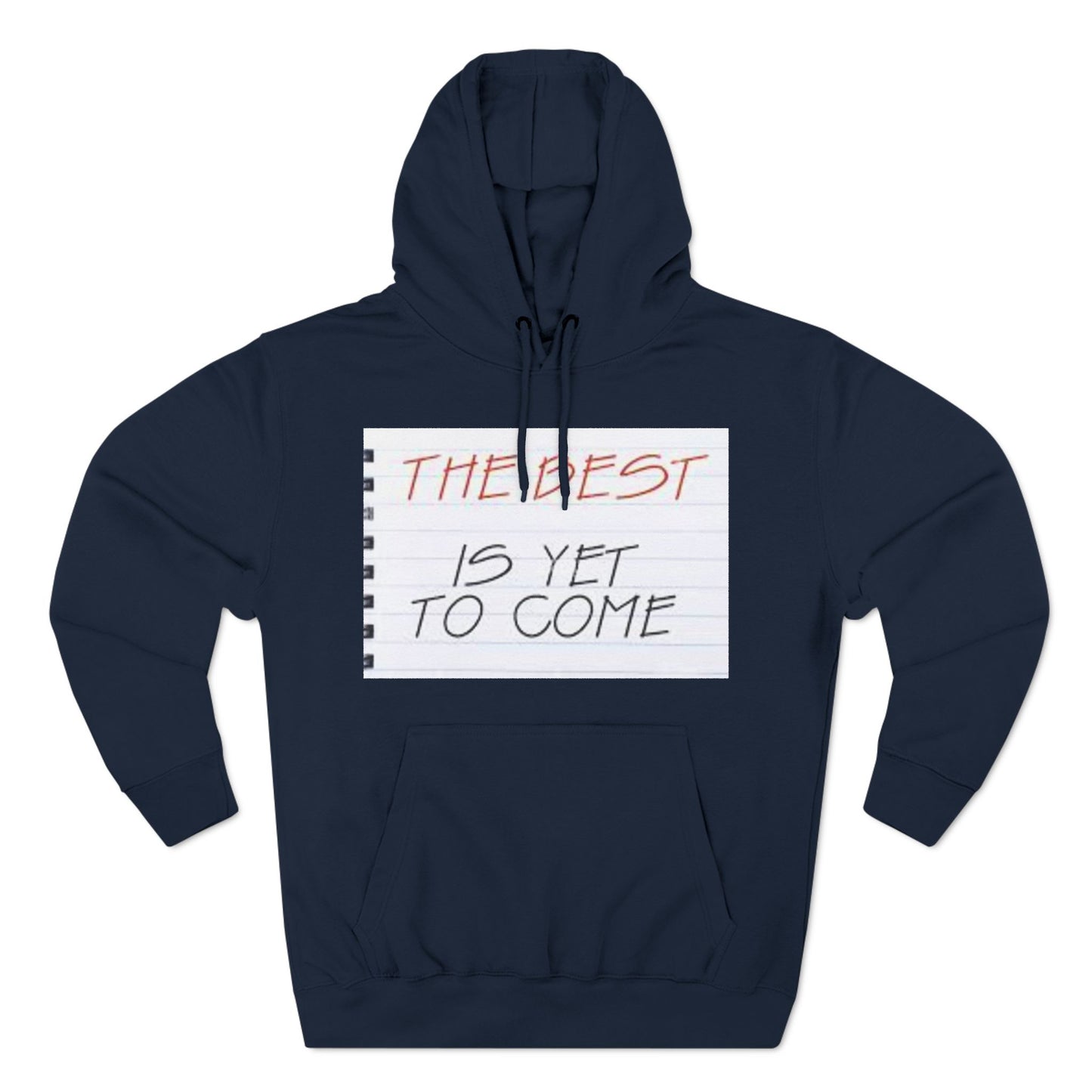 Three-Panel Fleece Hoodie S93