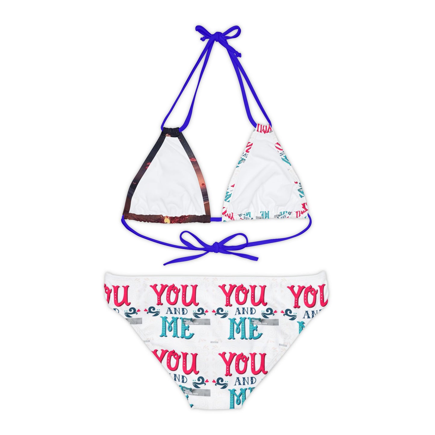 Strappy Bikini Set (AOP) s93