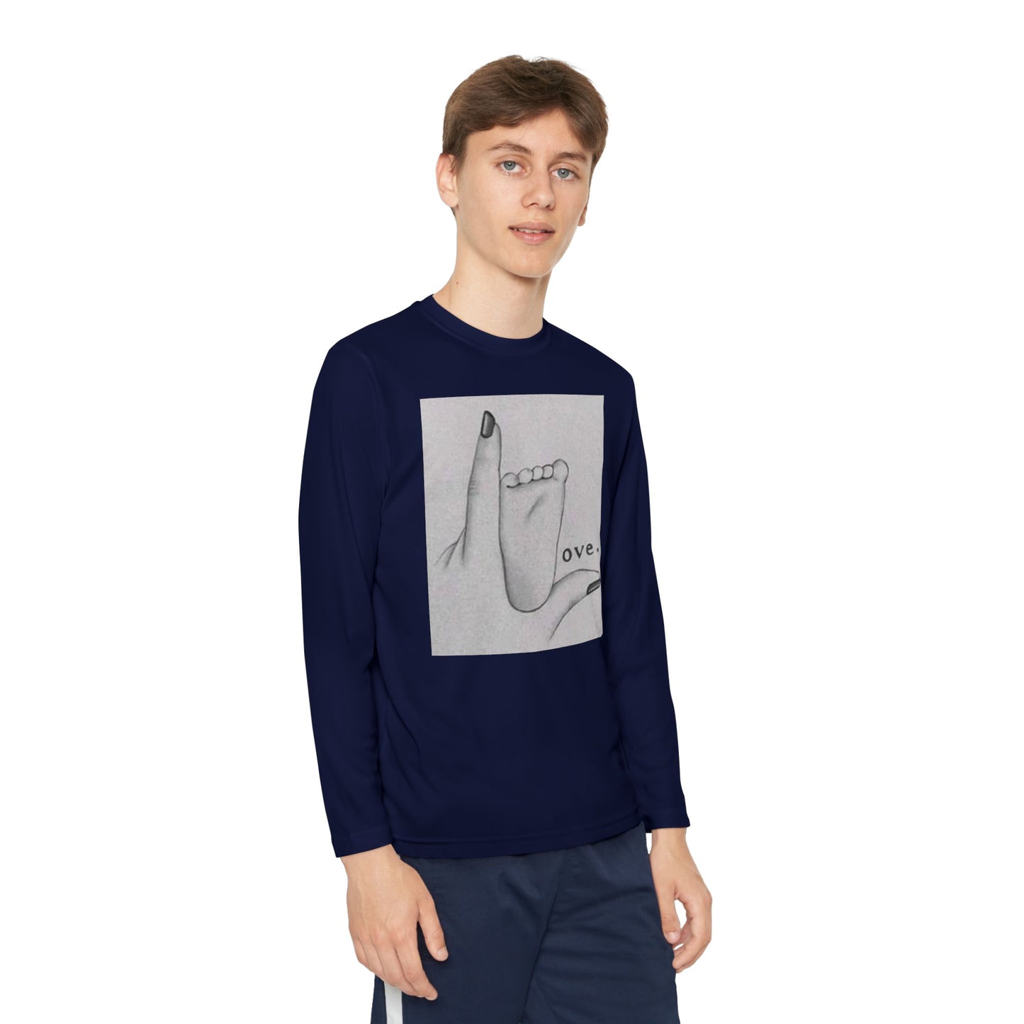 Youth Long Sleeve Competitor Tee S93