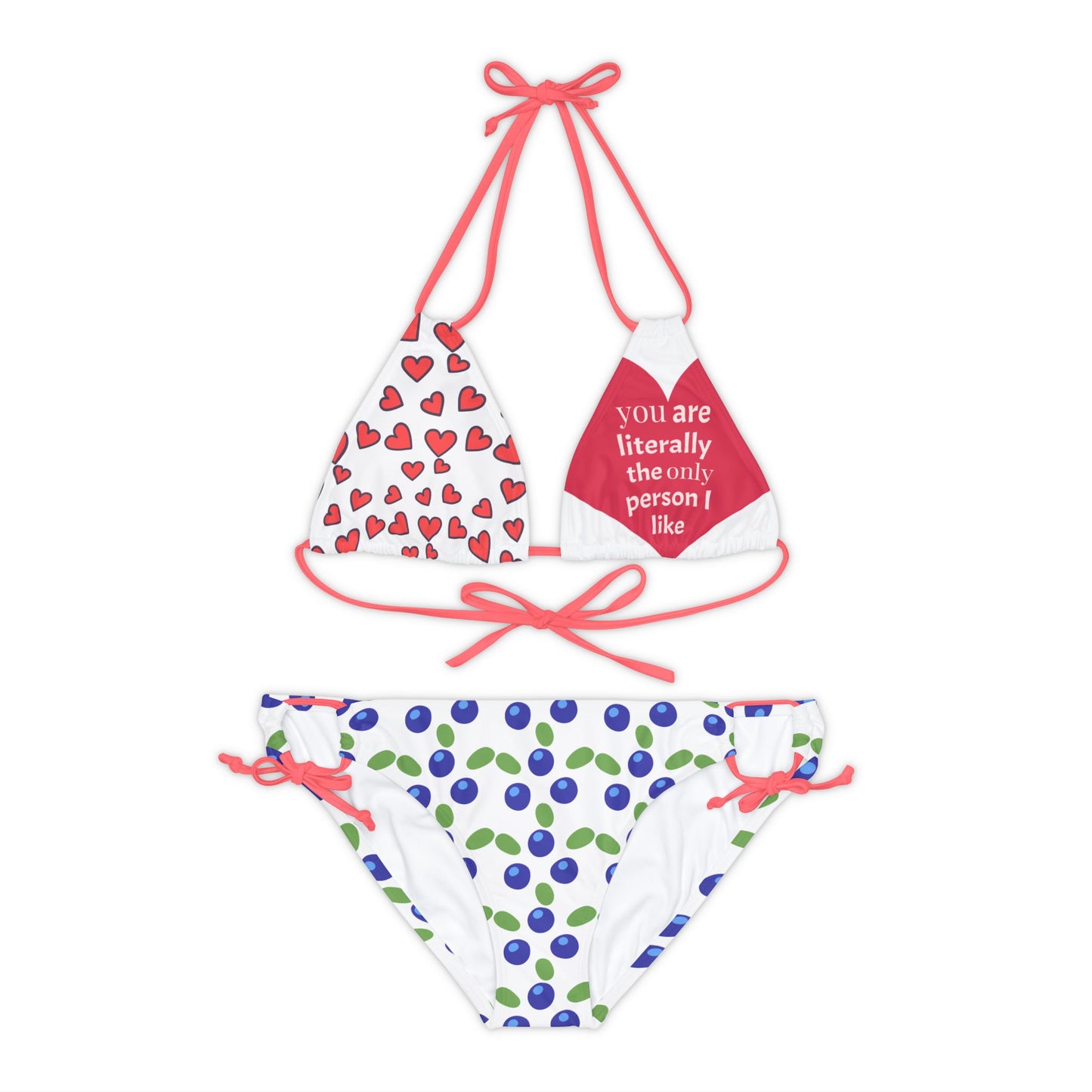 Strappy Bikini Set (AOP) S93