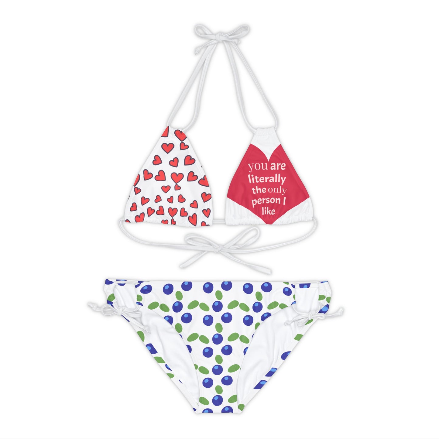 Strappy Bikini Set (AOP) S93