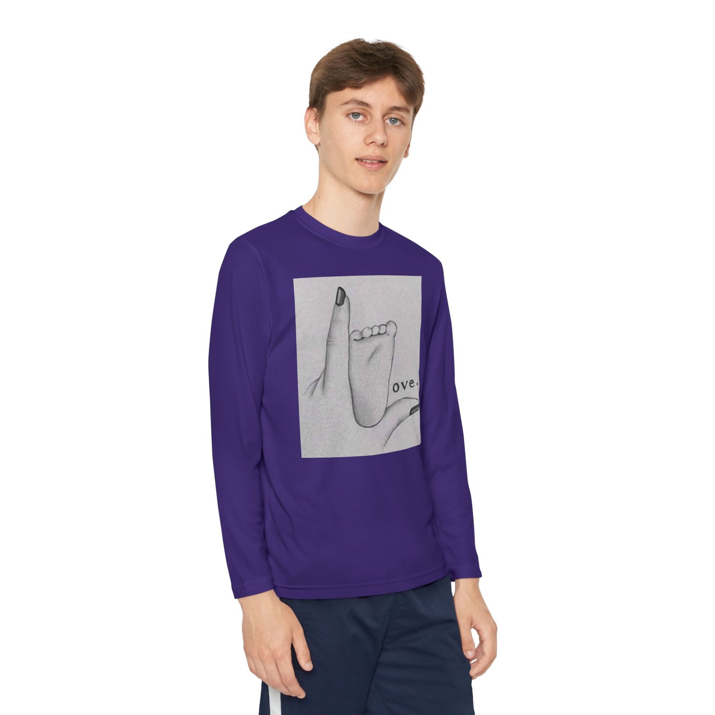 Youth Long Sleeve Competitor Tee S93