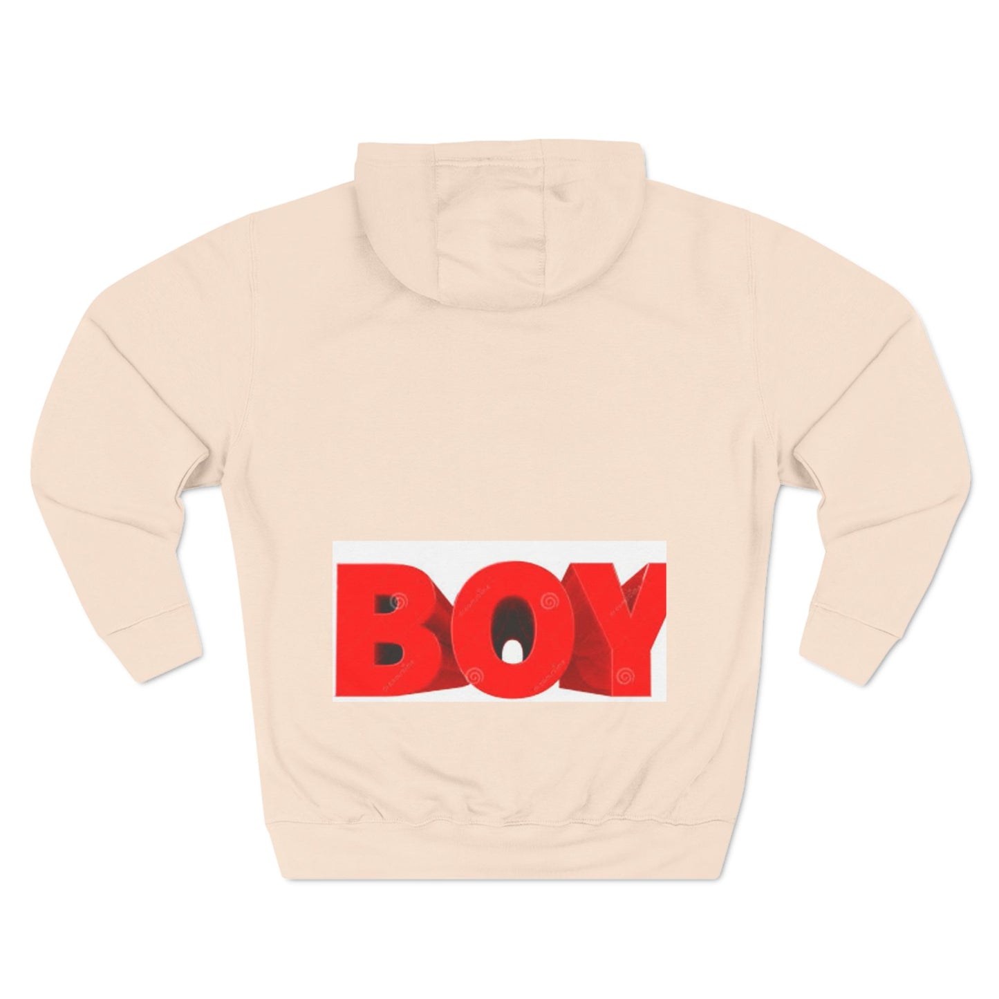 Three-Panel Fleece Hoodie S93