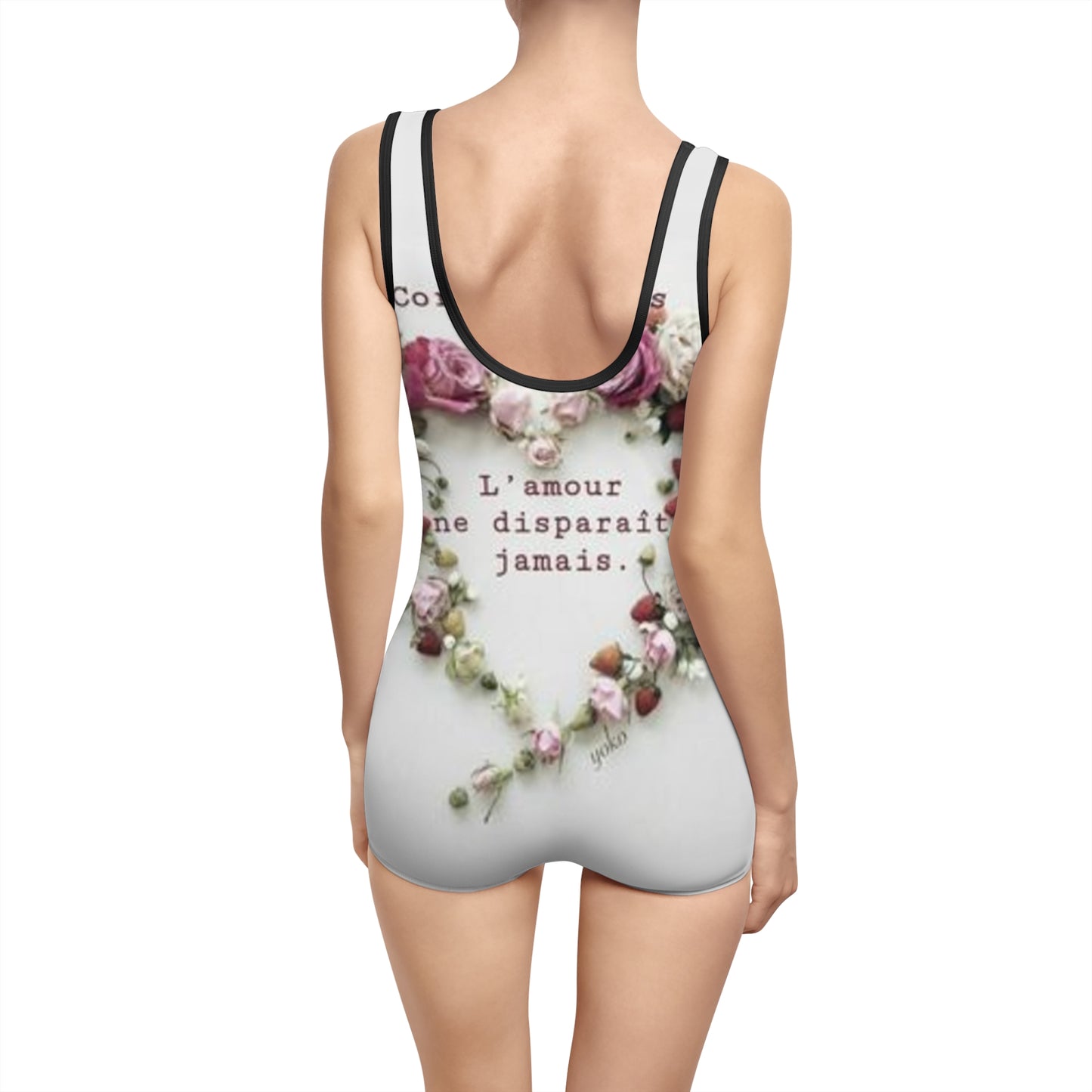 Women's Vintage Swimsuit (AOP) S93