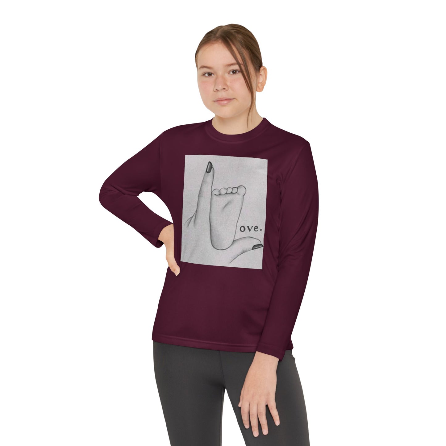 Youth Long Sleeve Competitor Tee S93