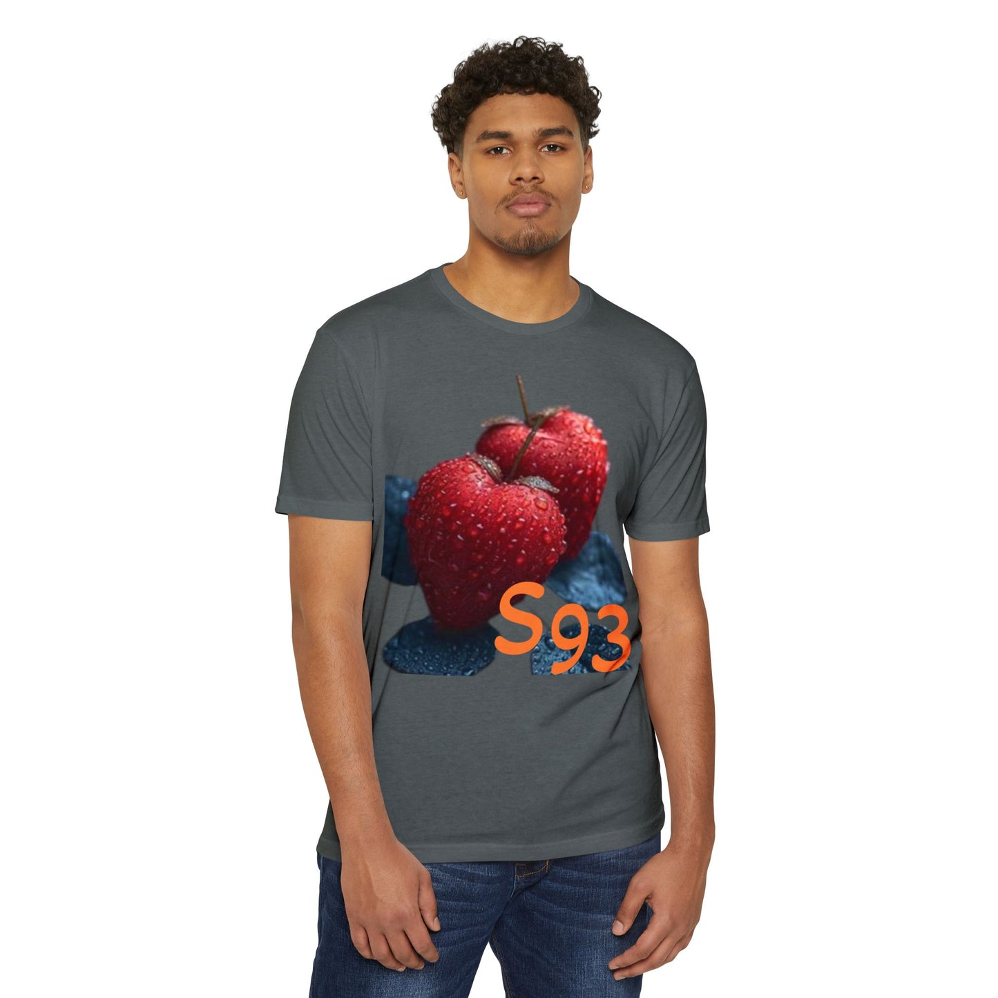 Unisex CVC Jersey T-shirt S93