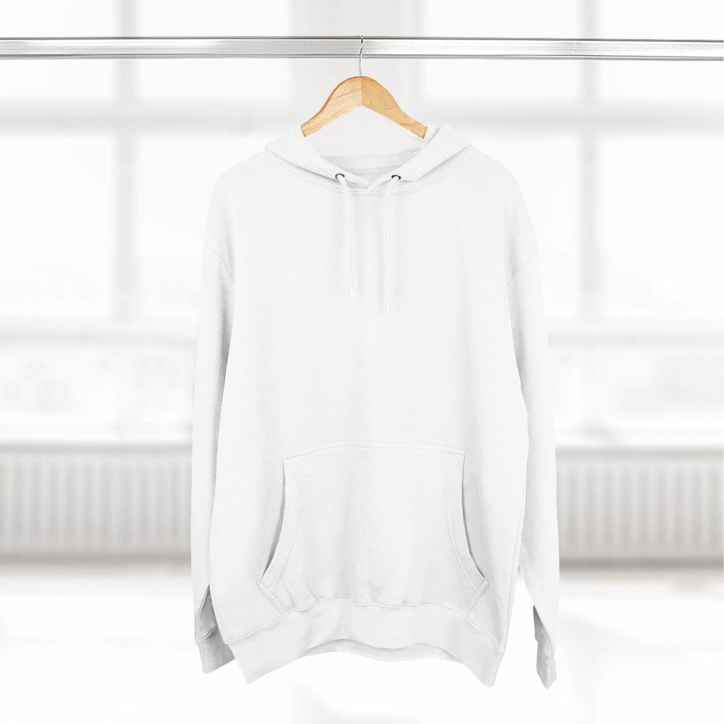 Three-Panel Fleece Hoodie S93