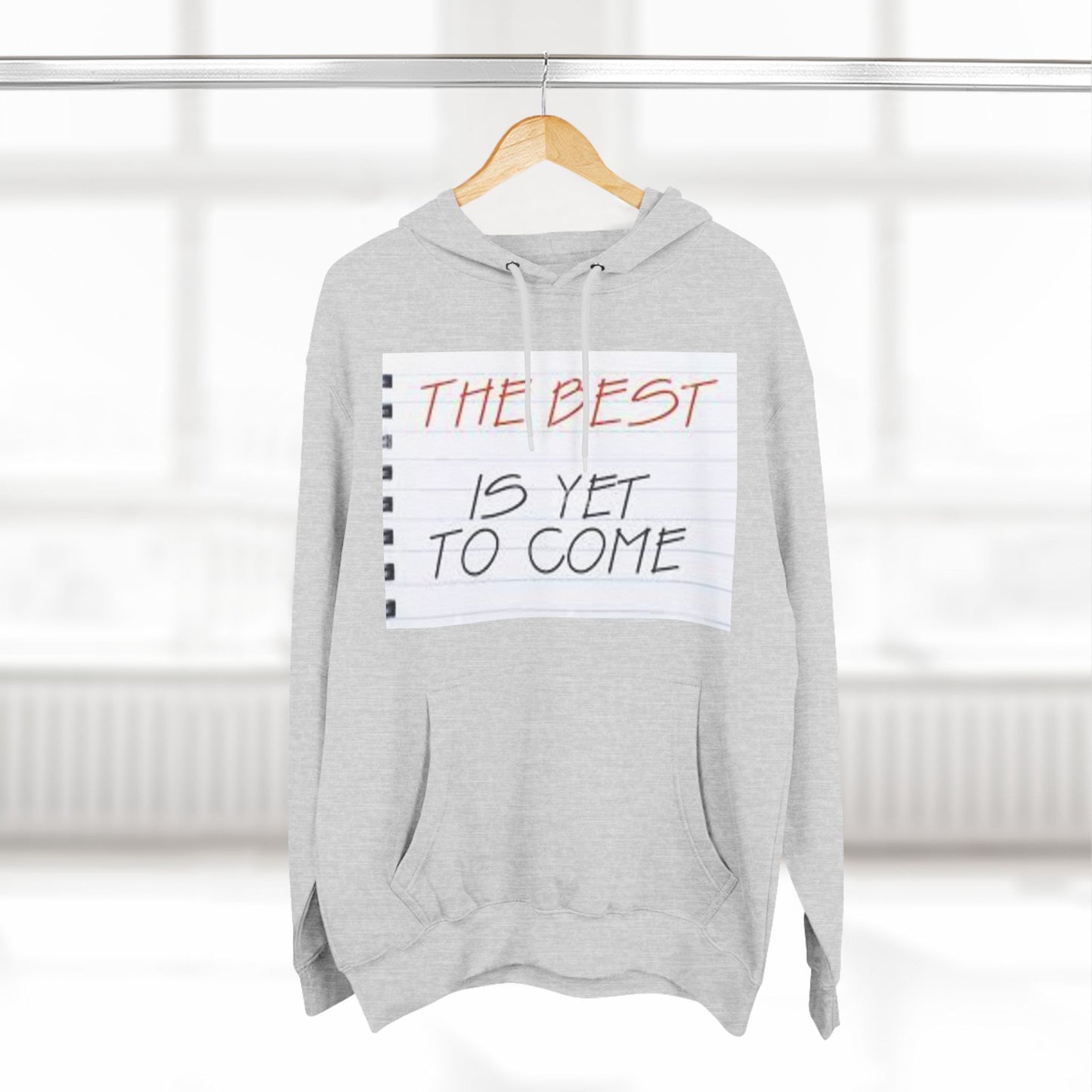 Three-Panel Fleece Hoodie S93