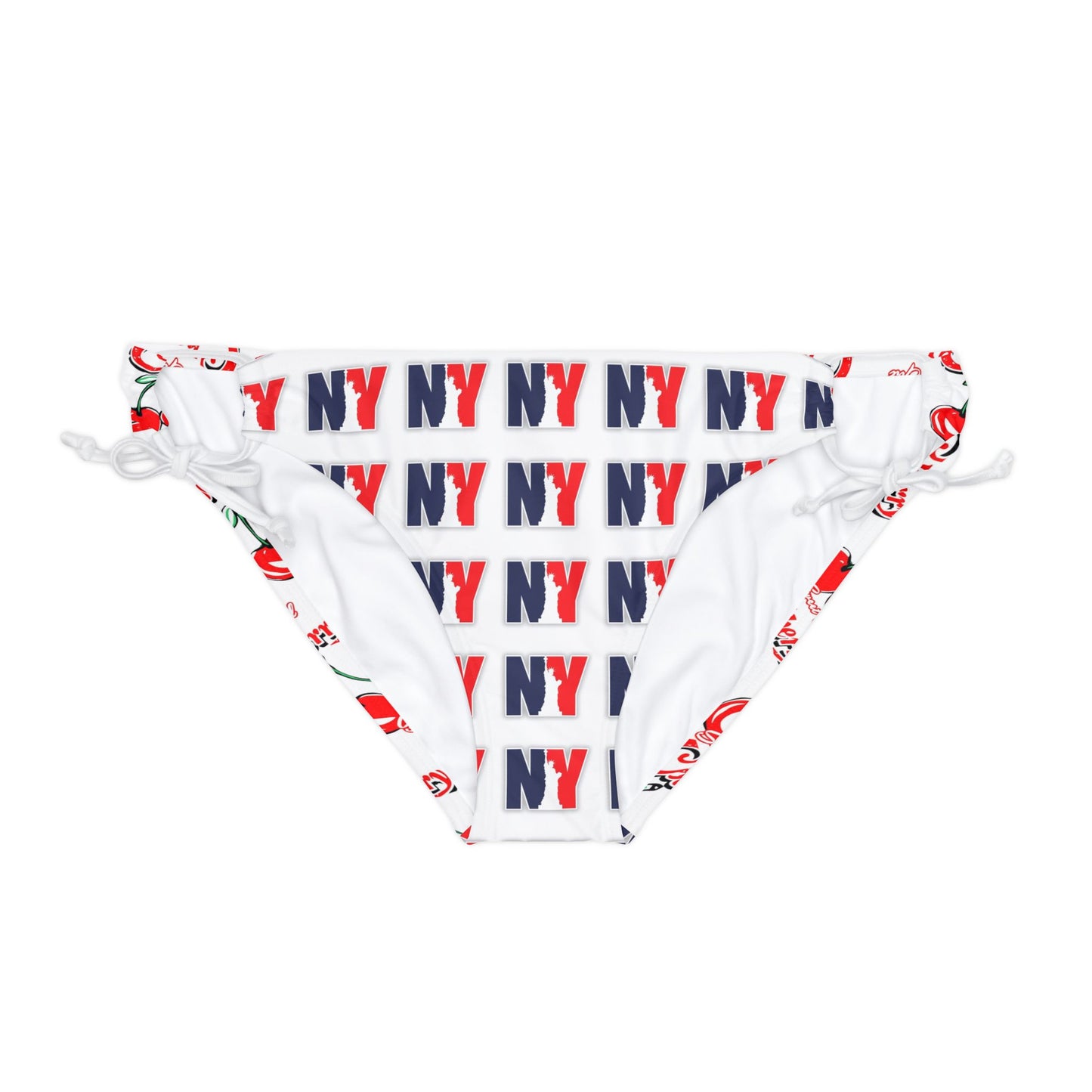Loop Tie Side Bikini Bottom (AOP) S93