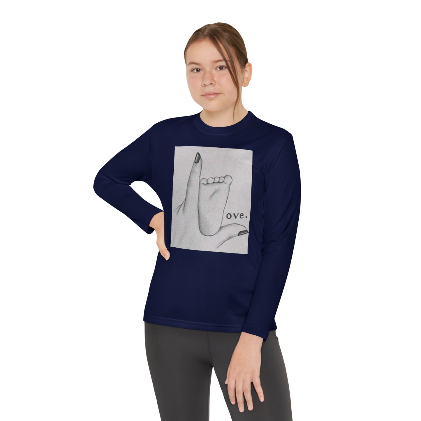 Youth Long Sleeve Competitor Tee S93