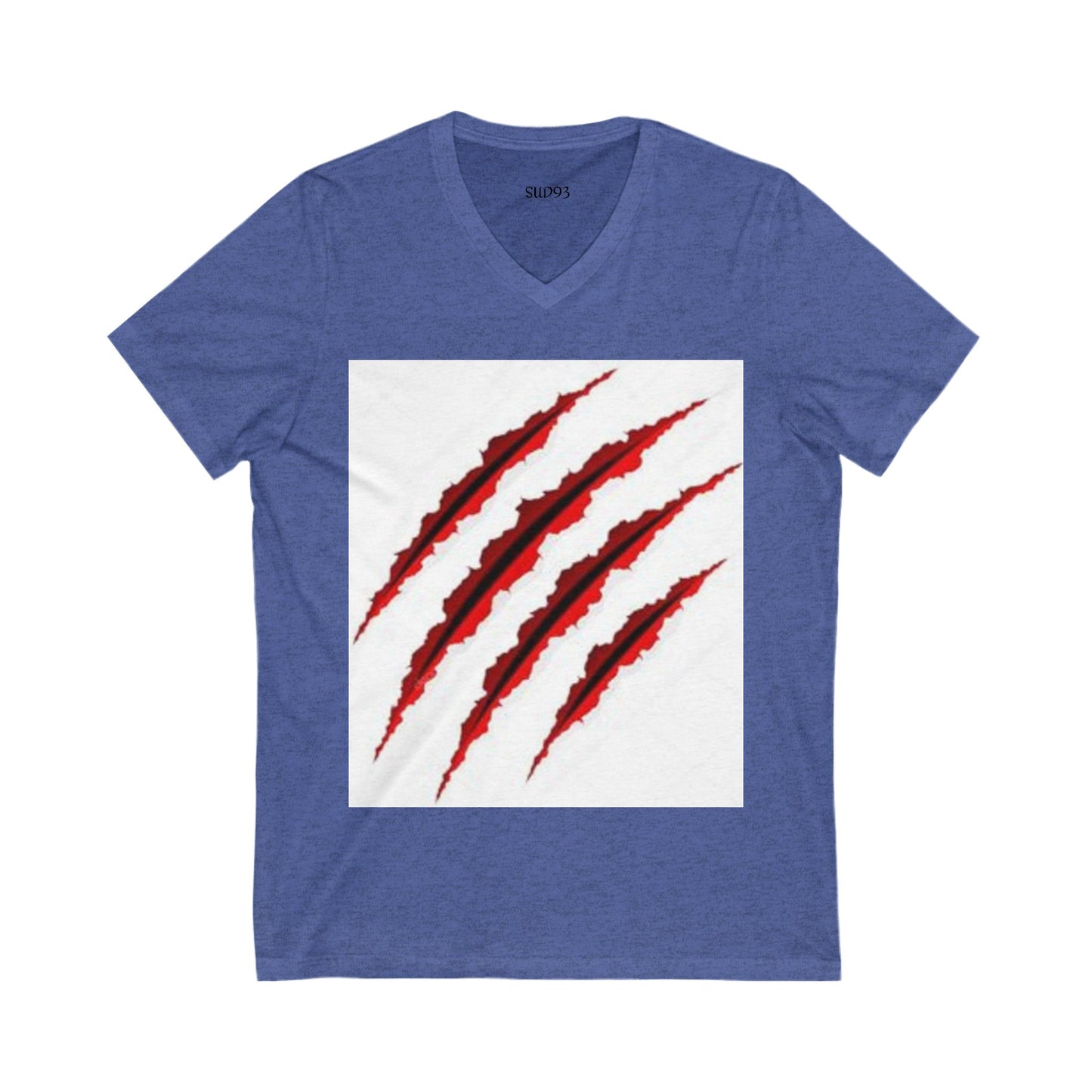 Unisex Jersey Short Sleeve V-Neck Tee S93
