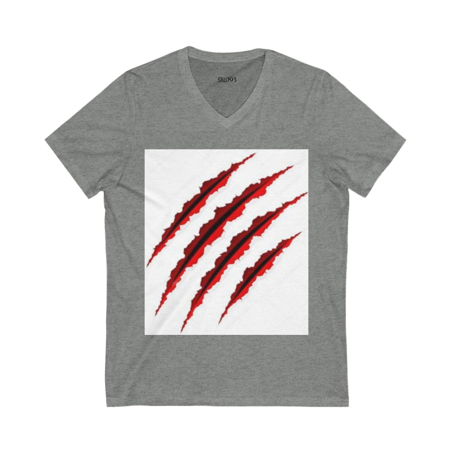 Unisex Jersey Short Sleeve V-Neck Tee S93