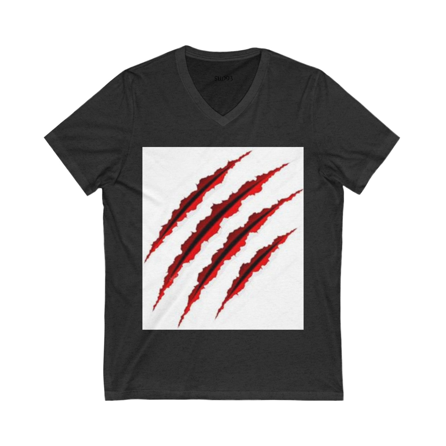 Unisex Jersey Short Sleeve V-Neck Tee S93