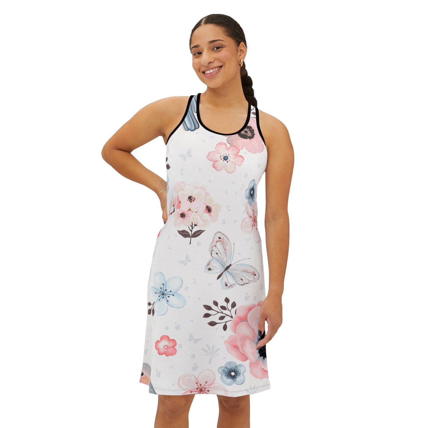 Women's Racerback Dress (AOP) S93
