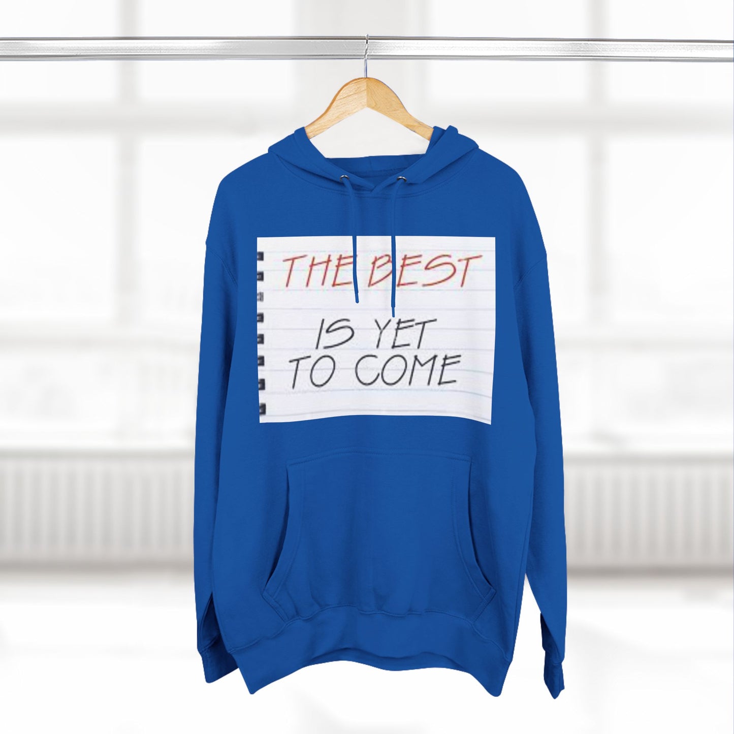 Three-Panel Fleece Hoodie S93