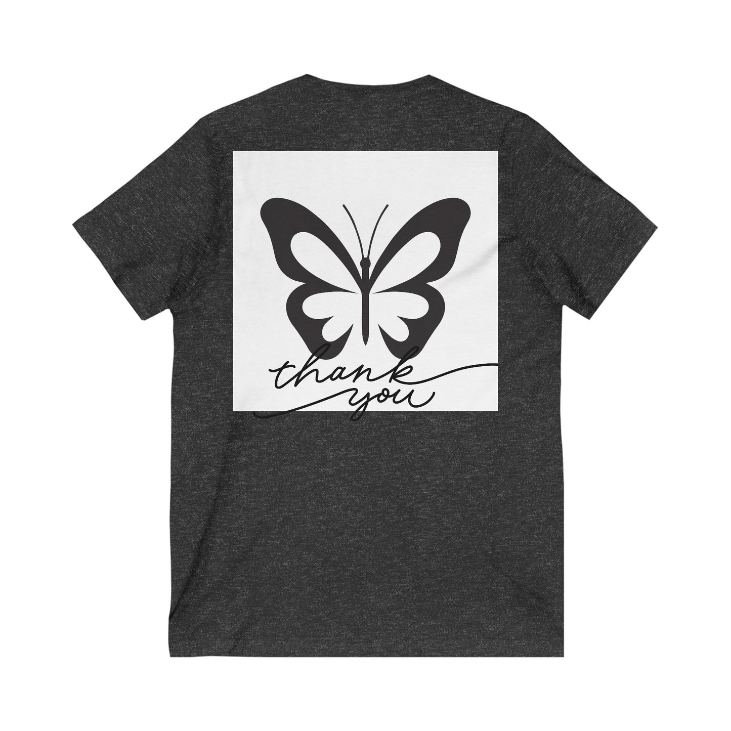 Unisex Jersey Short Sleeve V-Neck Te S93