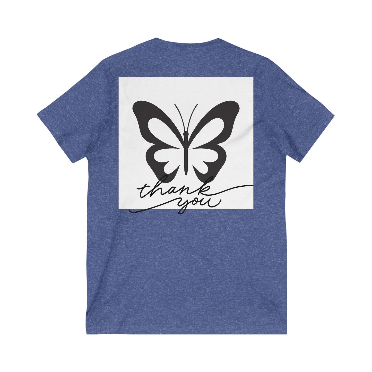 Unisex Jersey Short Sleeve V-Neck Te S93