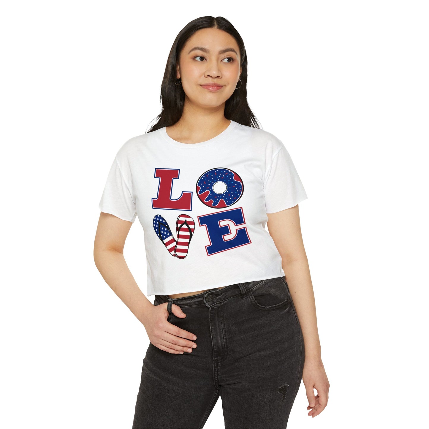 Women's Festival Crop Top S93