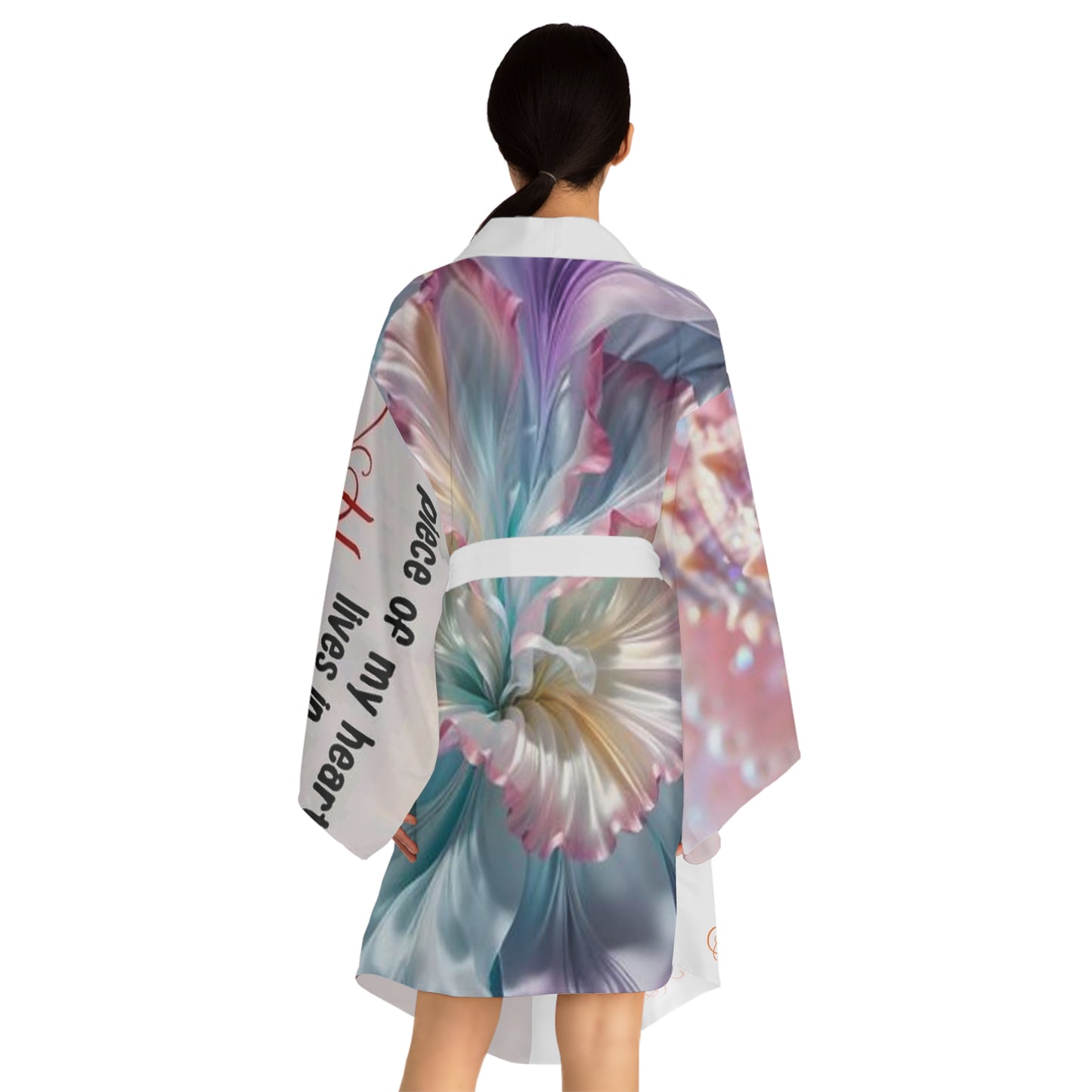 Long Sleeve Kimono Robe (AOP) S93