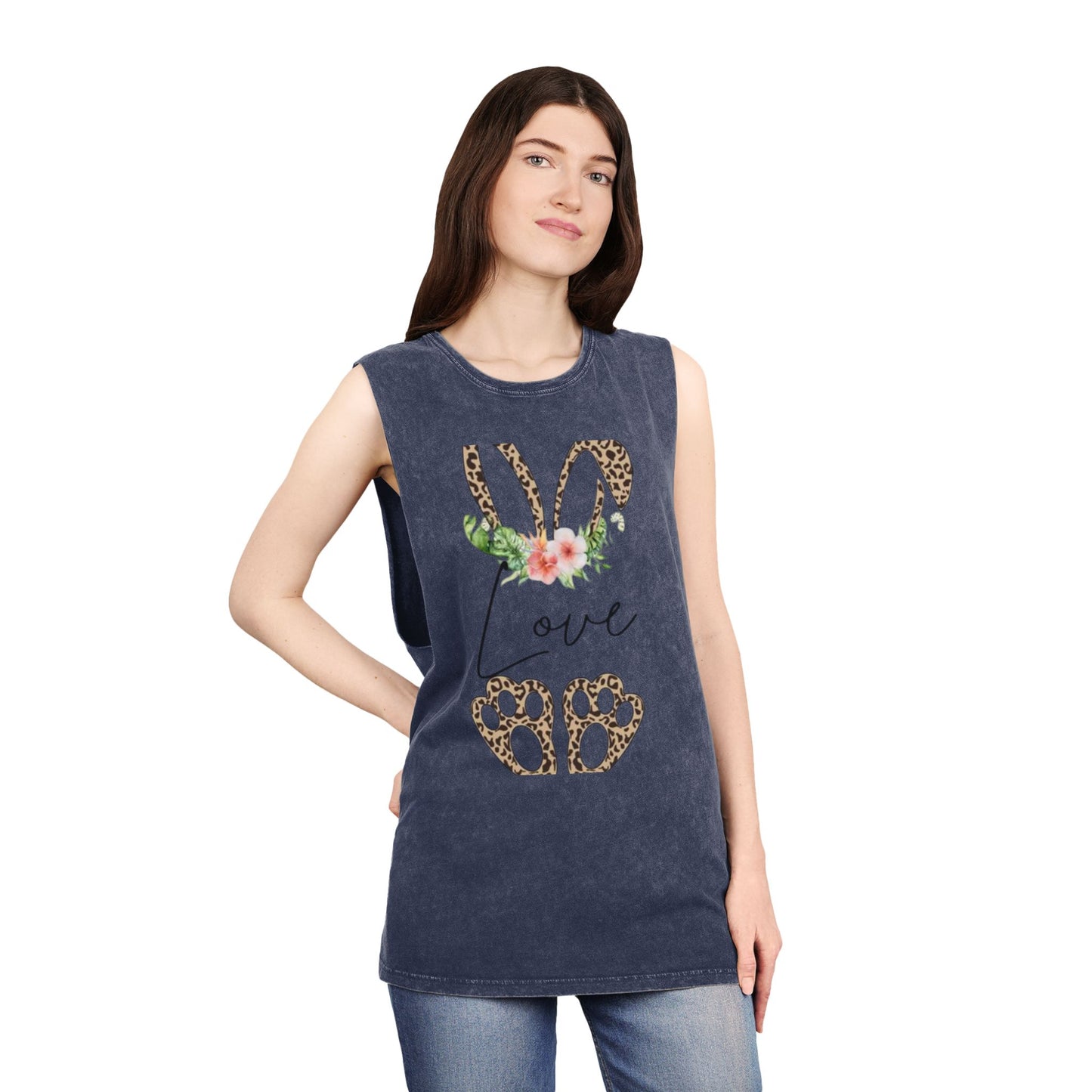 Unisex Stonewash Tank Top S93