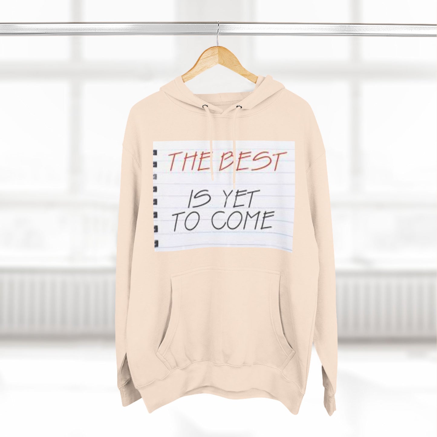 Three-Panel Fleece Hoodie S93