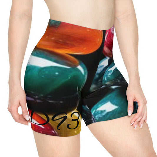 Women's Biker Shorts (AOP) S93