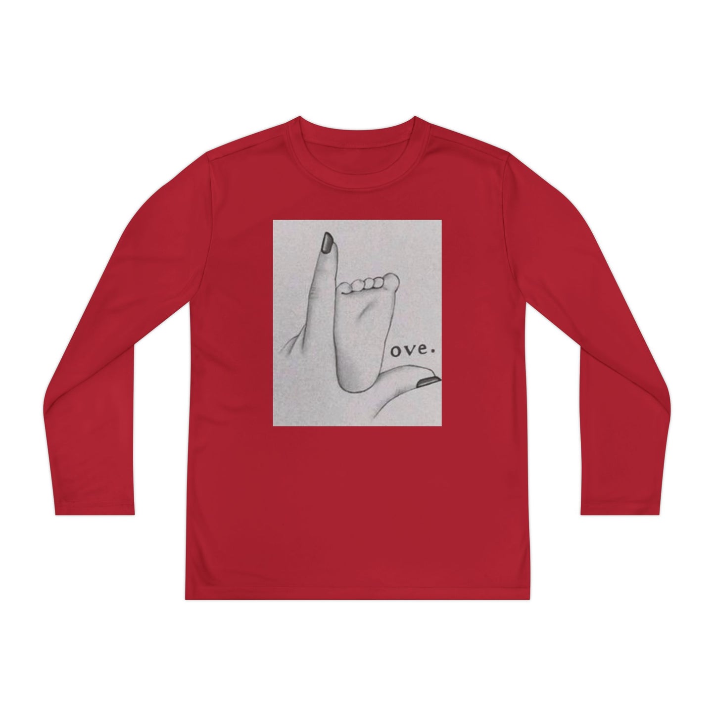 Youth Long Sleeve Competitor Tee S93