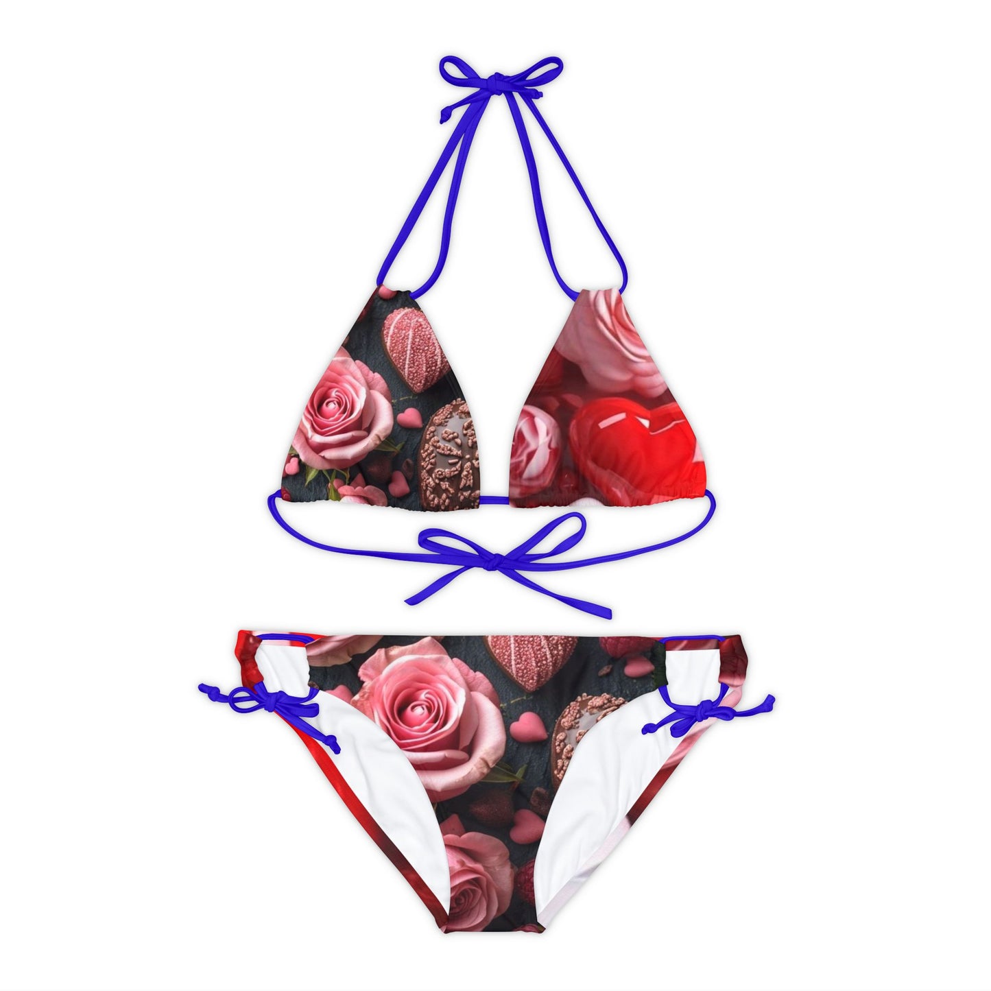 Strappy Bikini Set (AOP) S93