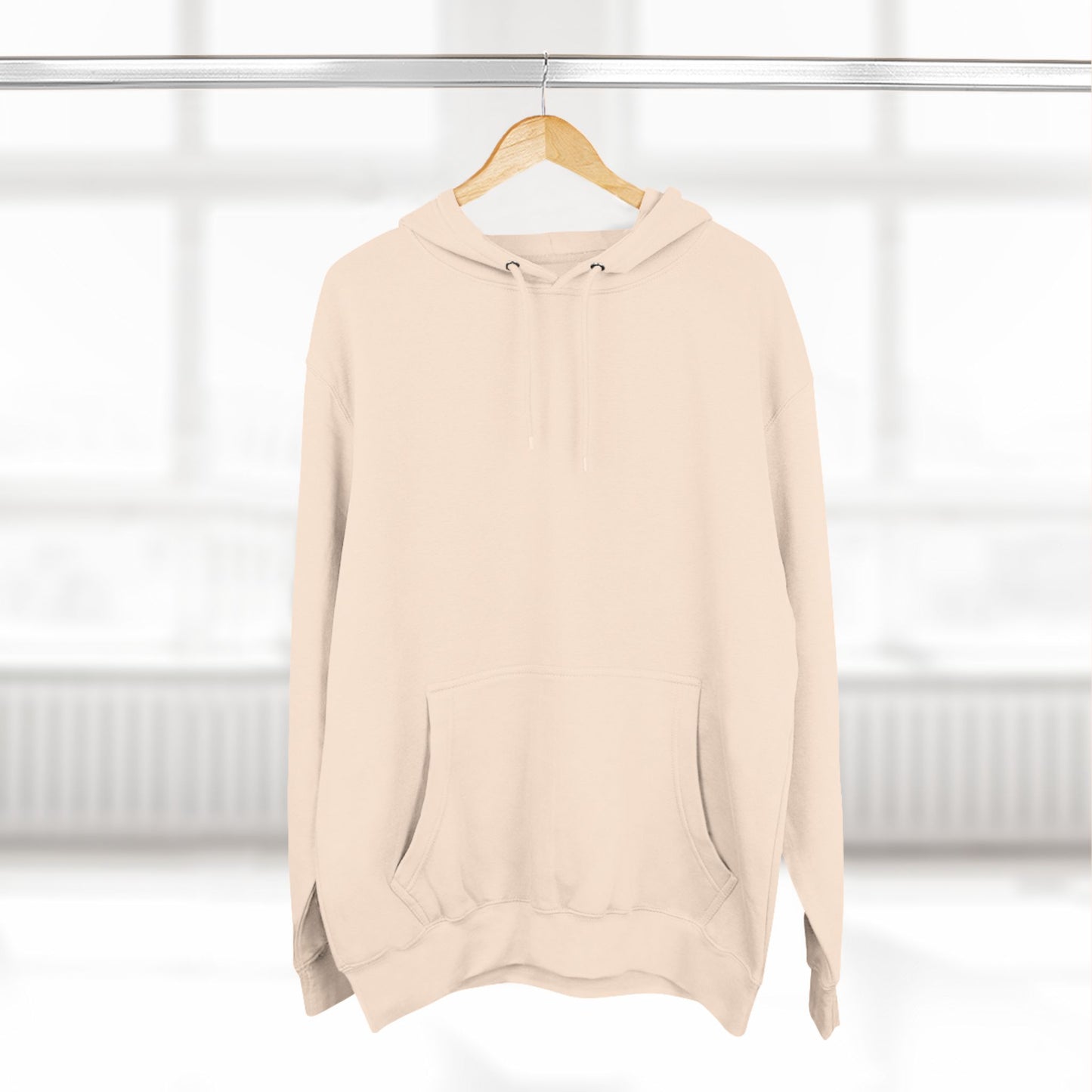 Three-Panel Fleece Hoodie S93