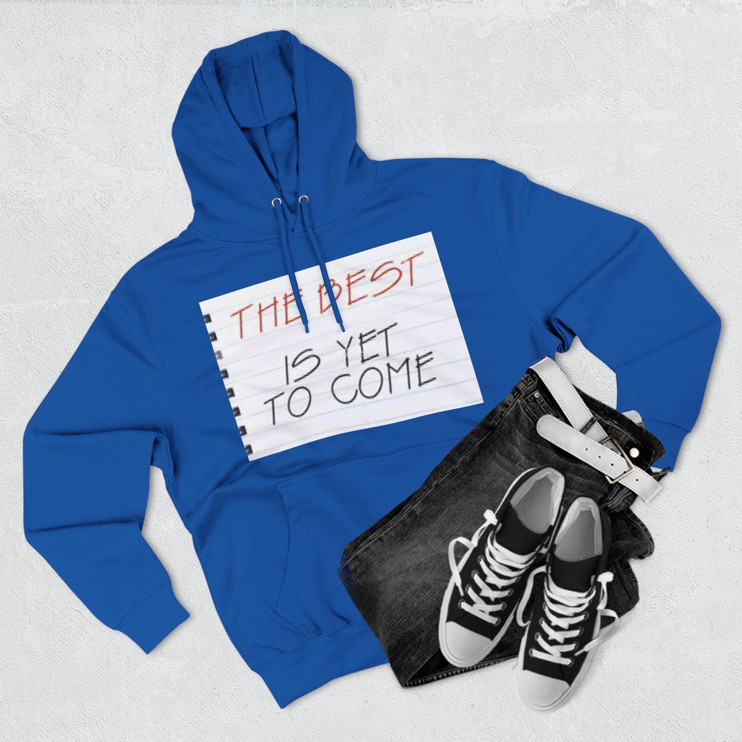 Three-Panel Fleece Hoodie S93