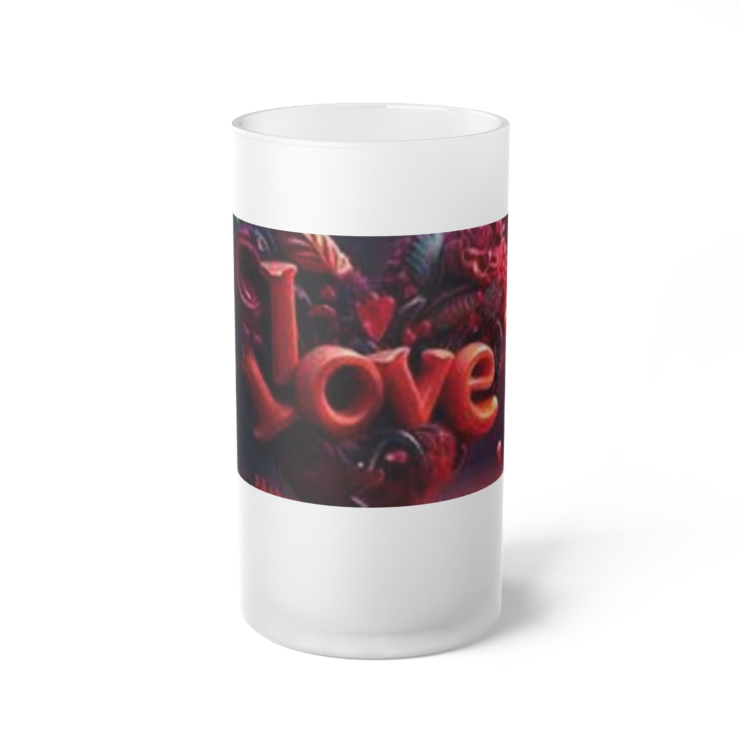 Frosted Glass Beer Mug s93