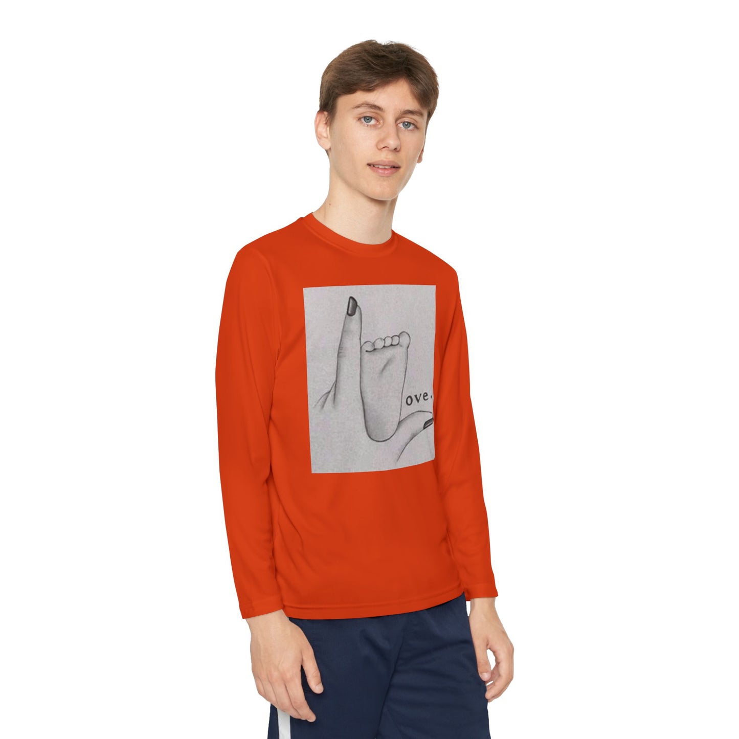 Youth Long Sleeve Competitor Tee S93