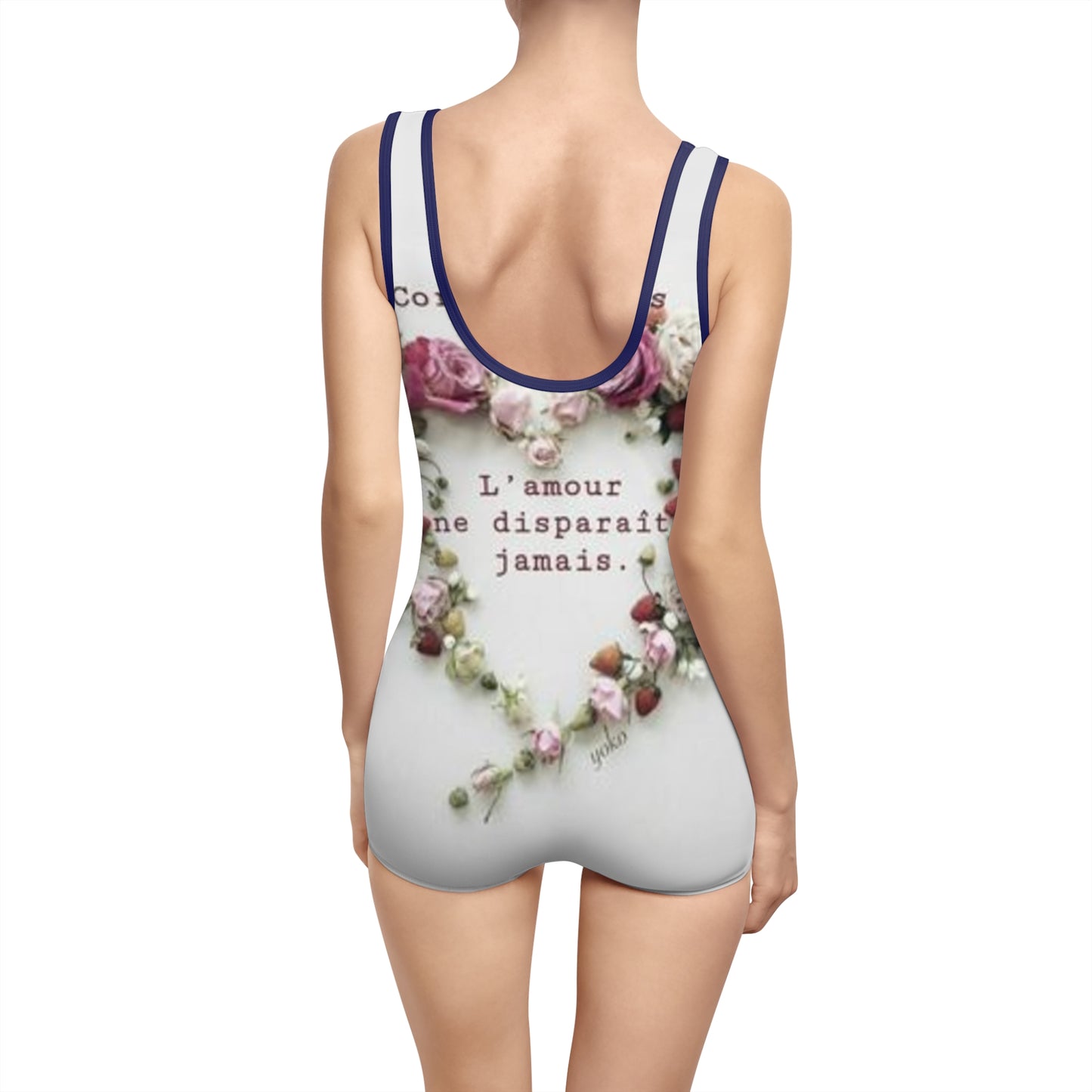 Women's Vintage Swimsuit (AOP) S93