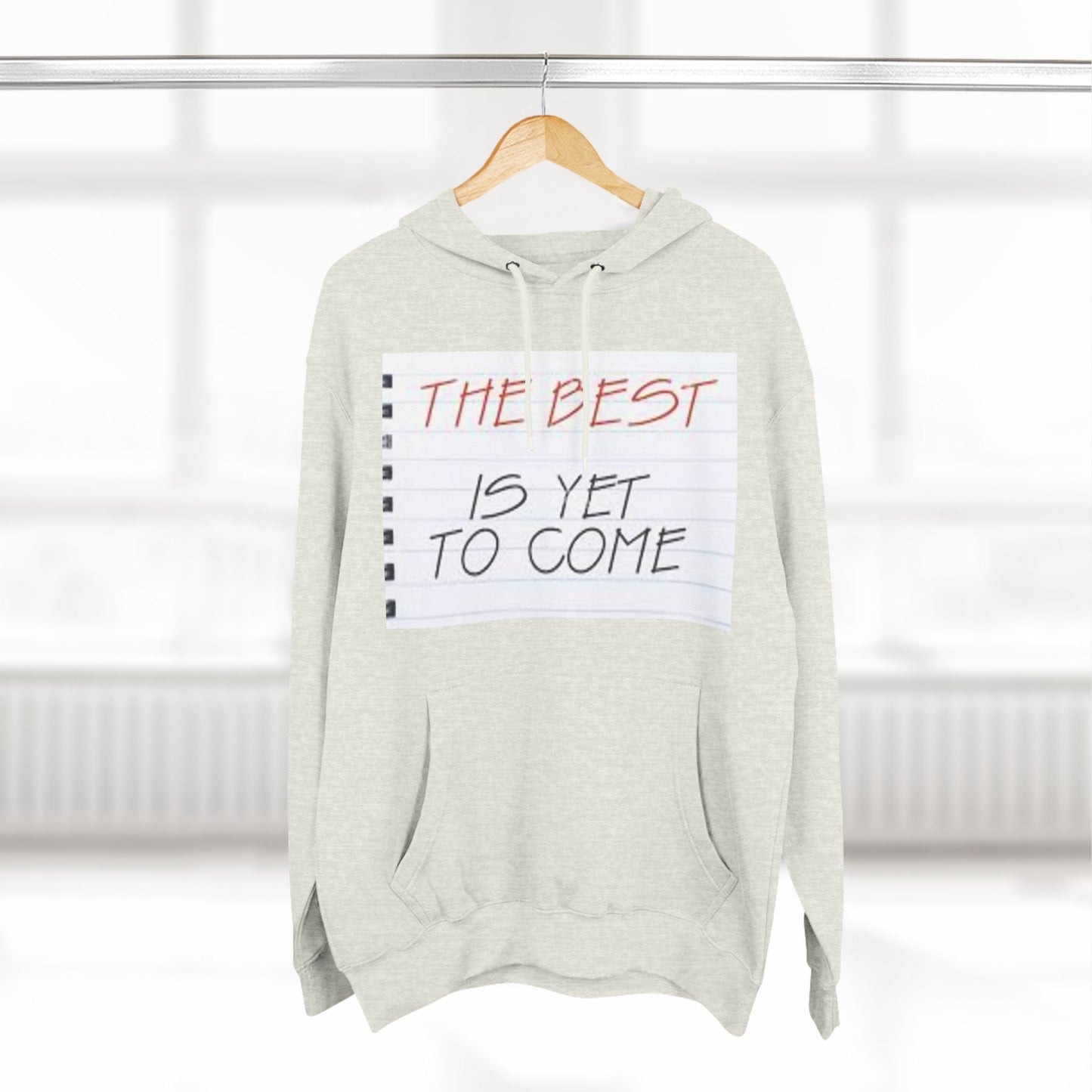 Three-Panel Fleece Hoodie S93