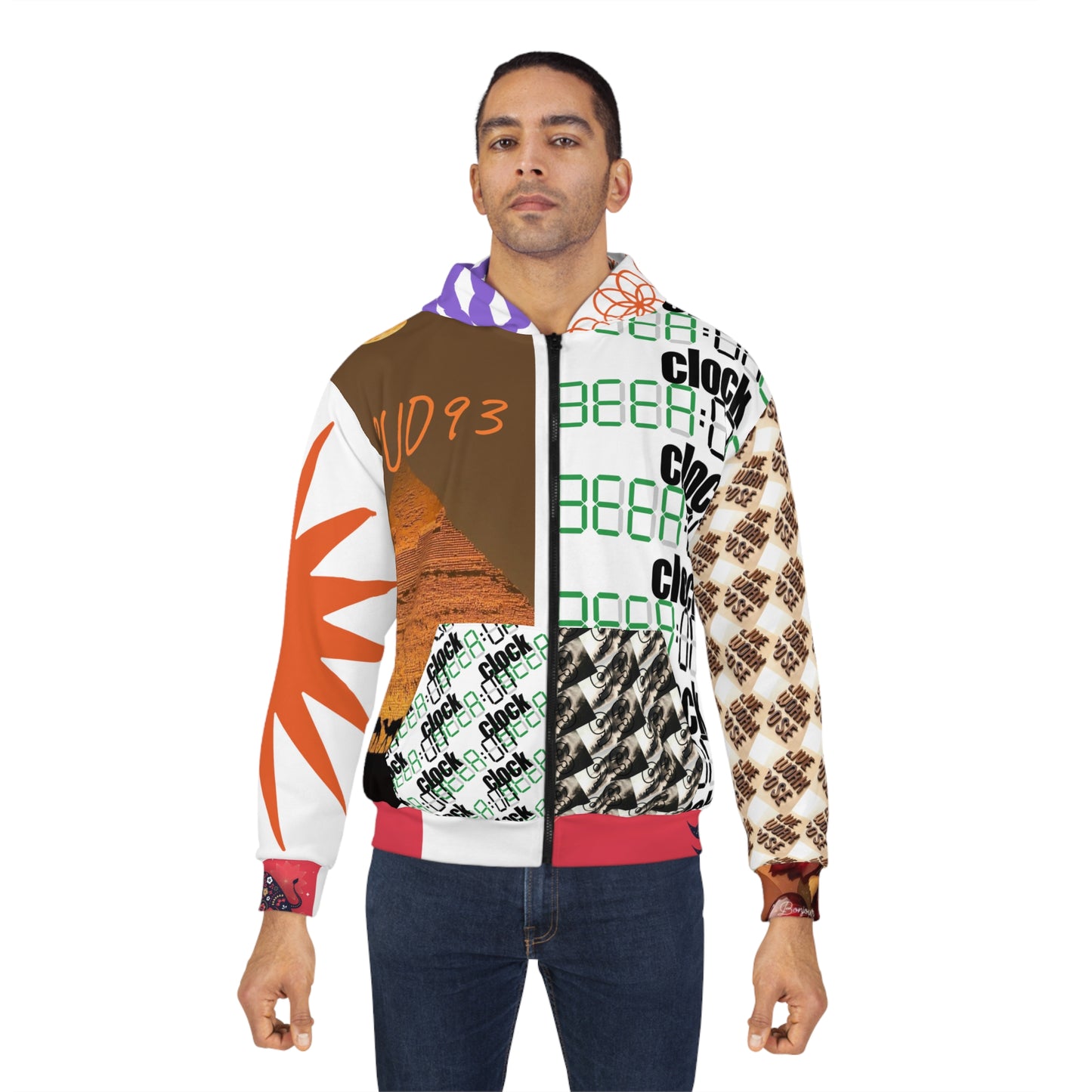 Unisex Zip Hoodie (AOP) S93 