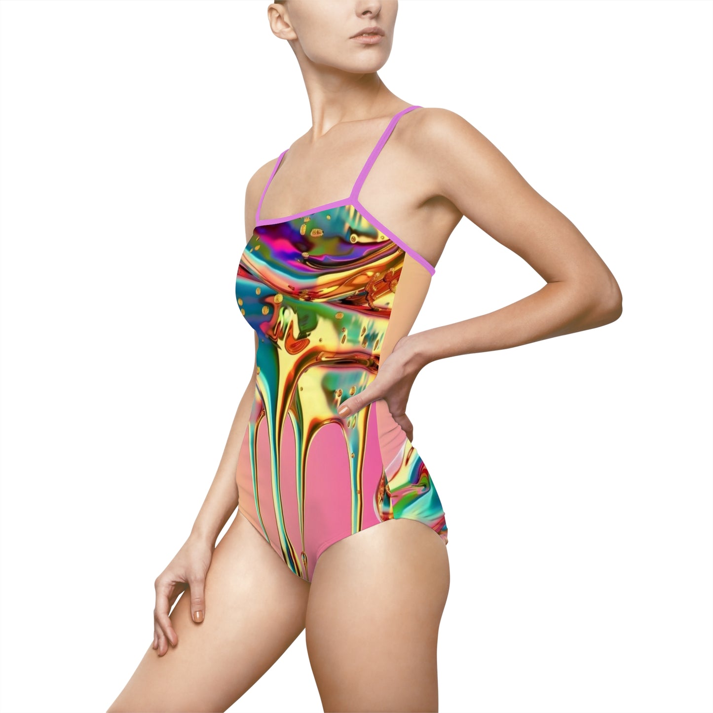 Women's One-piece Swimsuit (AOP) S93