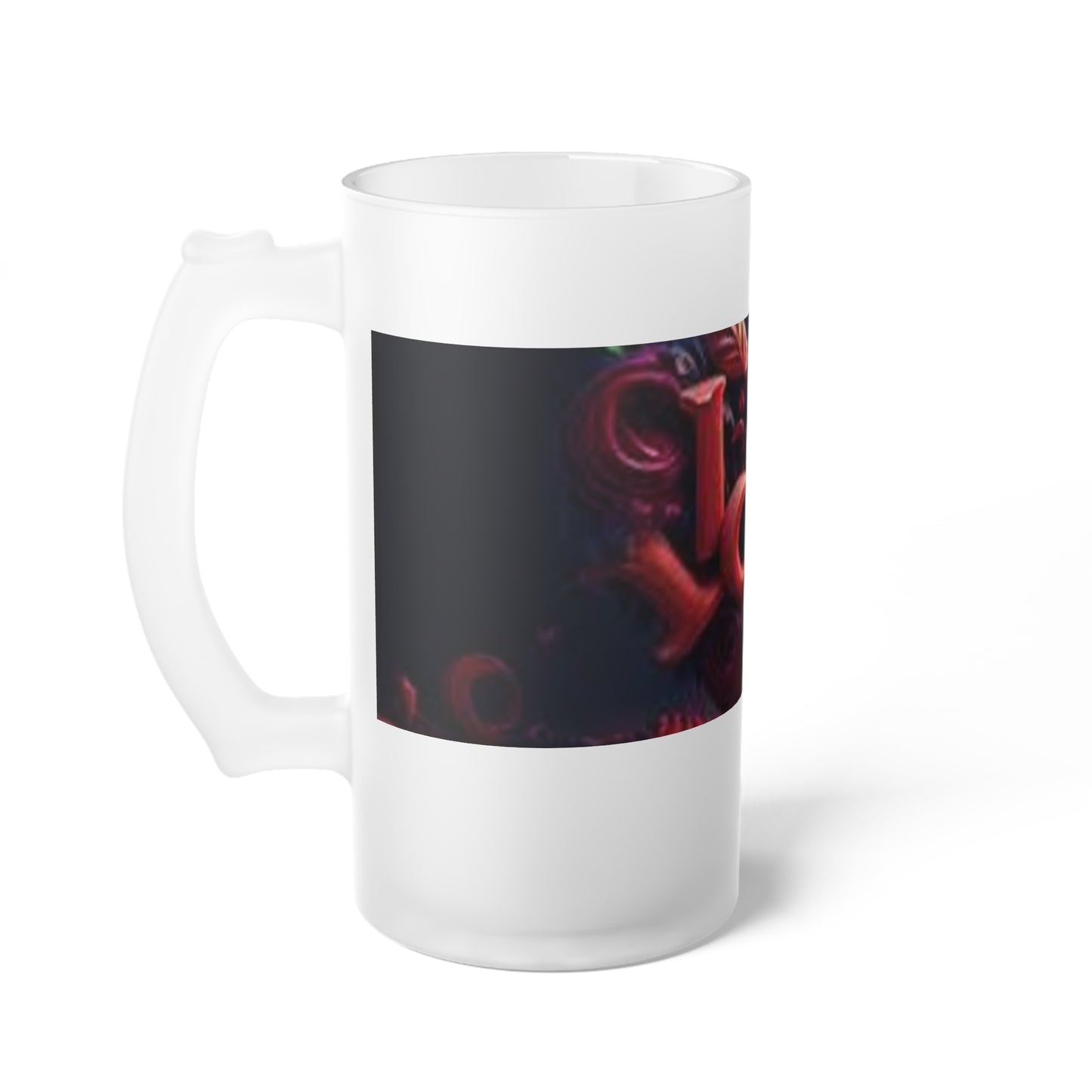 Frosted Glass Beer Mug s93