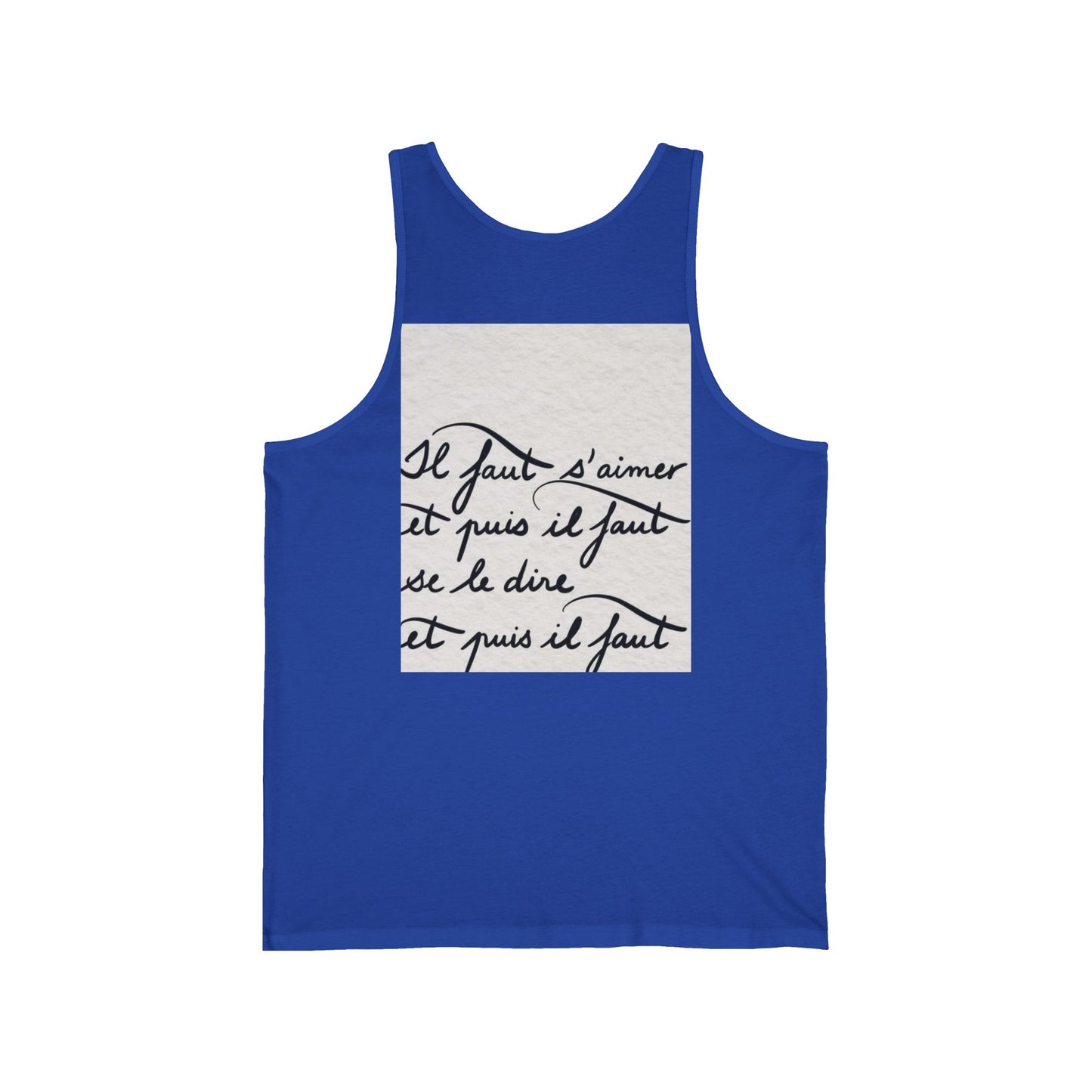 Unisex Jersey Tank S93