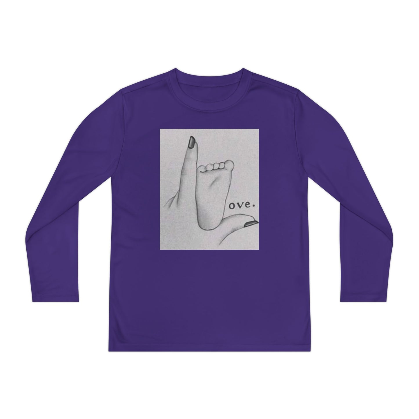 Youth Long Sleeve Competitor Tee S93